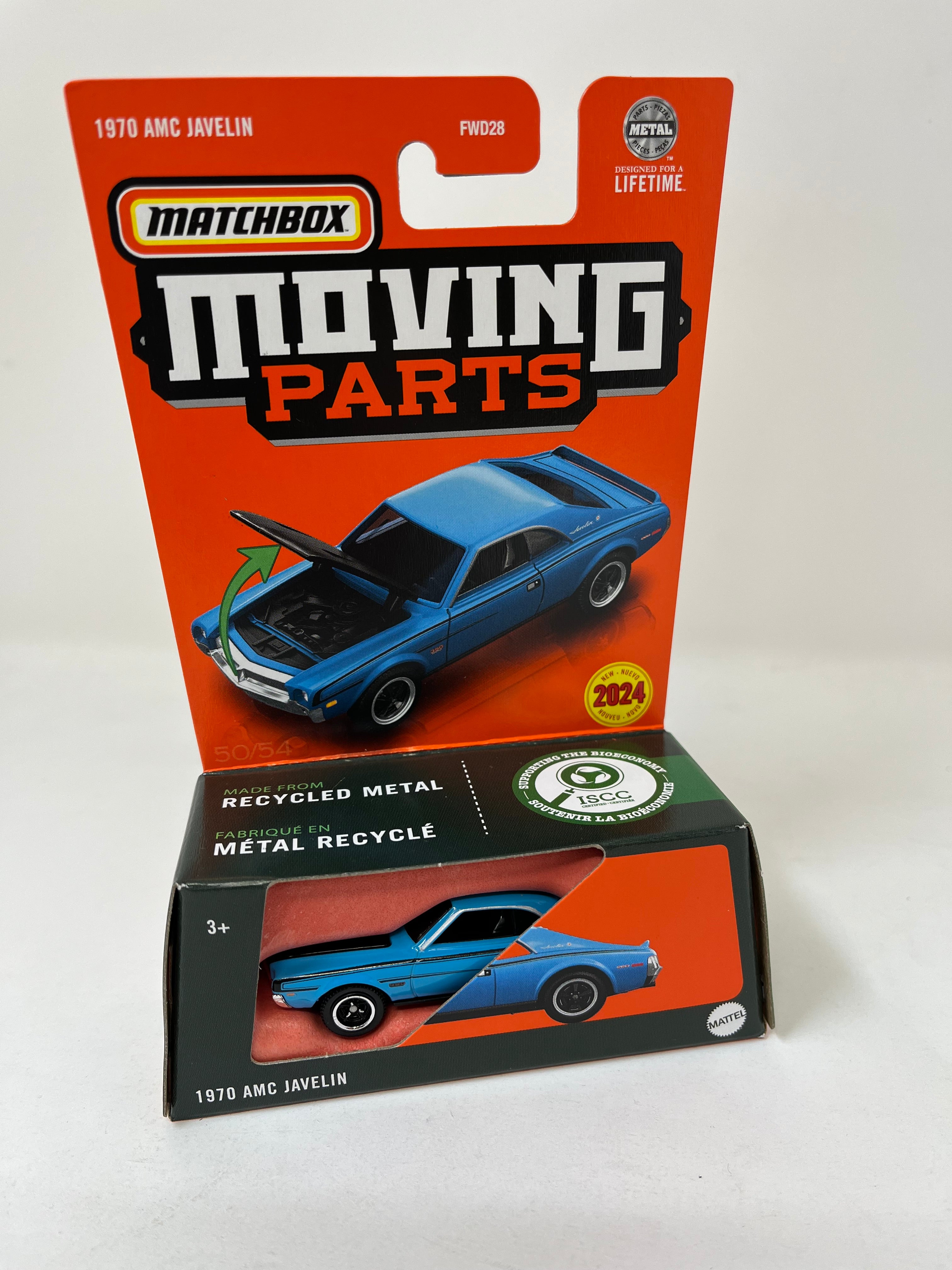 1970 AMC Javelin * Blue * 2024 Matchbox Moving Parts Case L、mySite、hgirdovlk