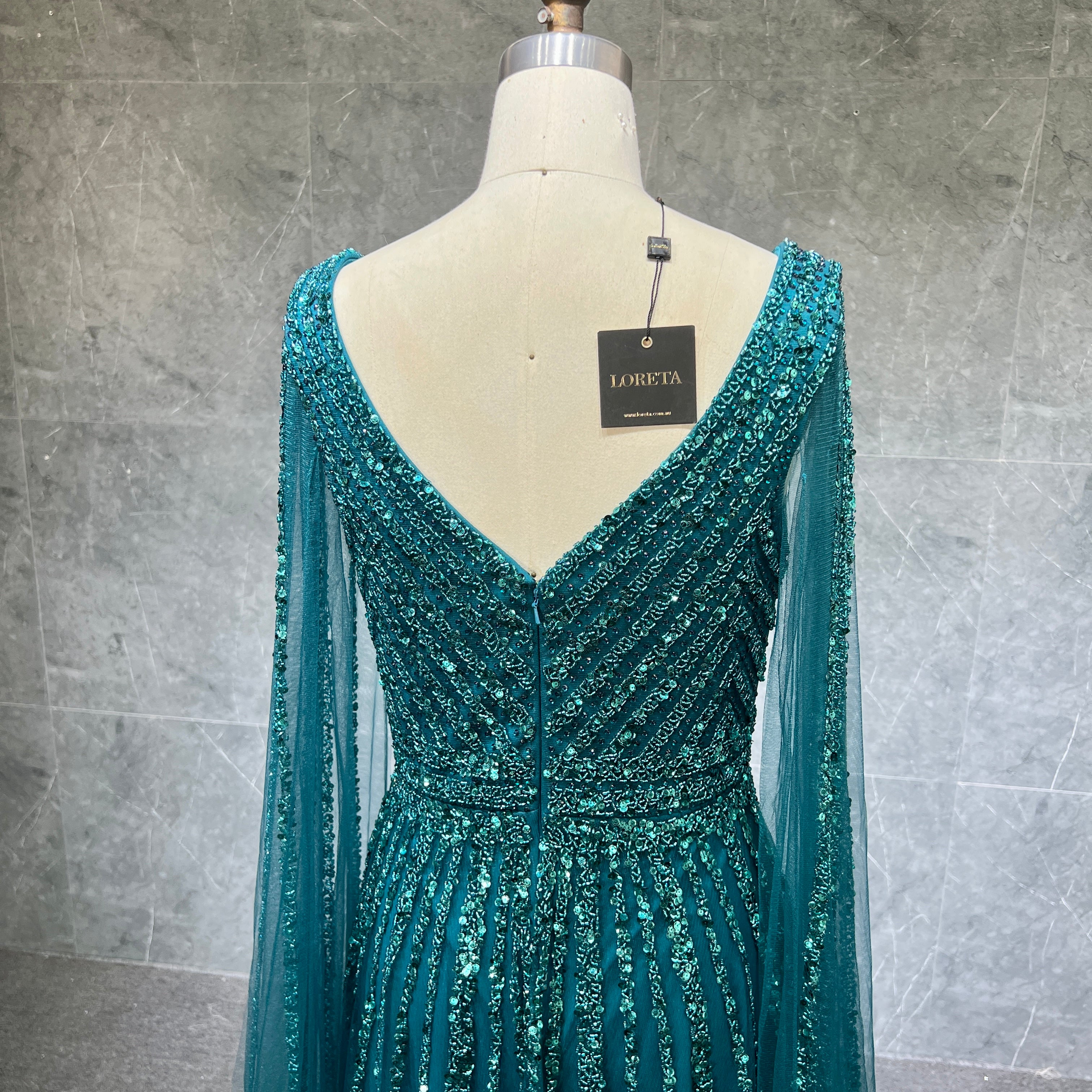  Chances Are Gown (Emerald Green/Turquoise)、mySite、merchandisen