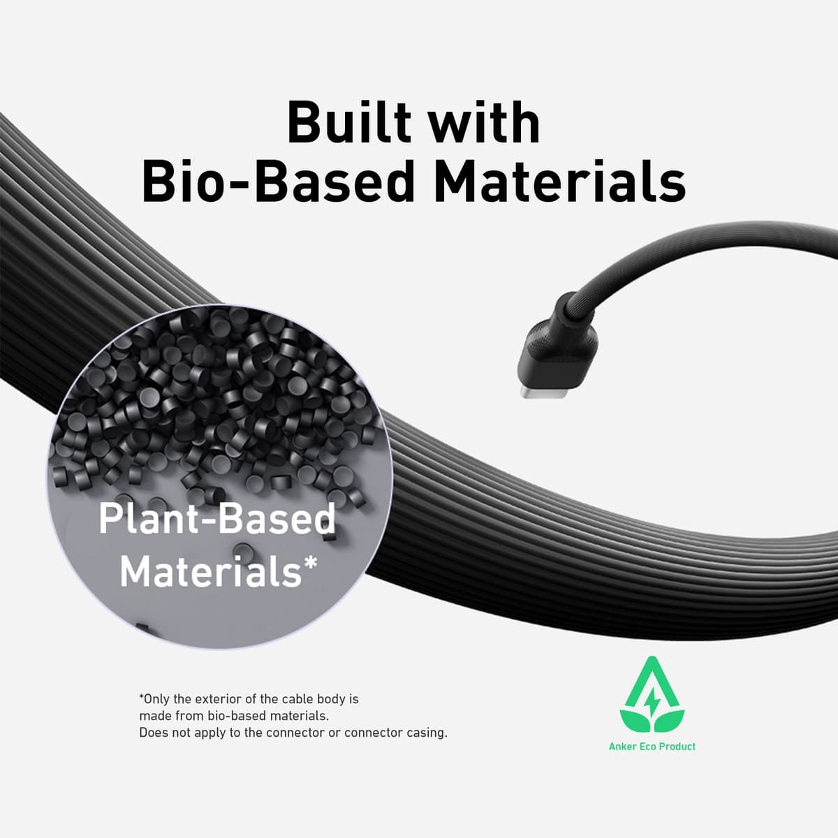 Anker 544 Bio-based USB-C to USB-C (1.8m) Charging Cable、mySite、camillekostekn