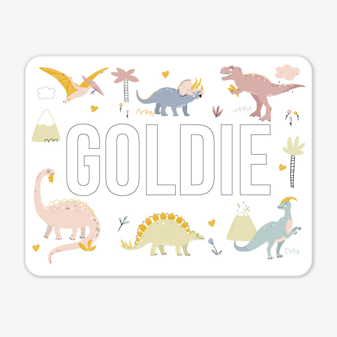  Kids Personalized Whiteboard | Pastel Dino、mySite、layawaytickets