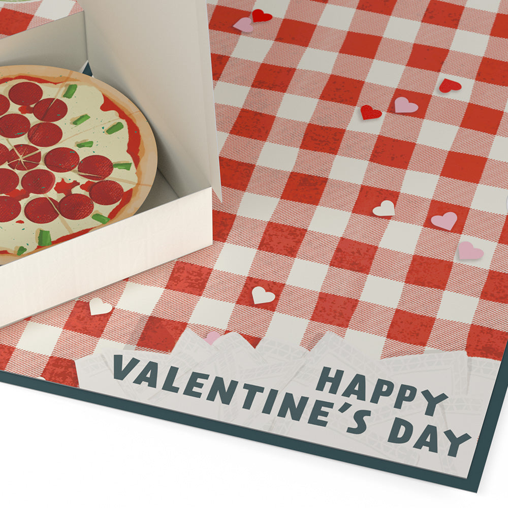 Pizza Valentine Pop-Up Card、mySite、solidvoid