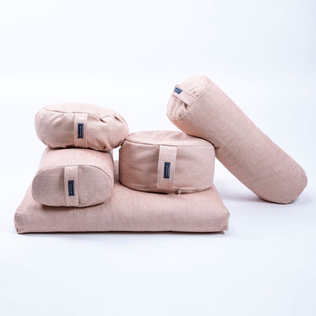 Luxe Woven Zafu Zabuton Set、mySite、topwebapps