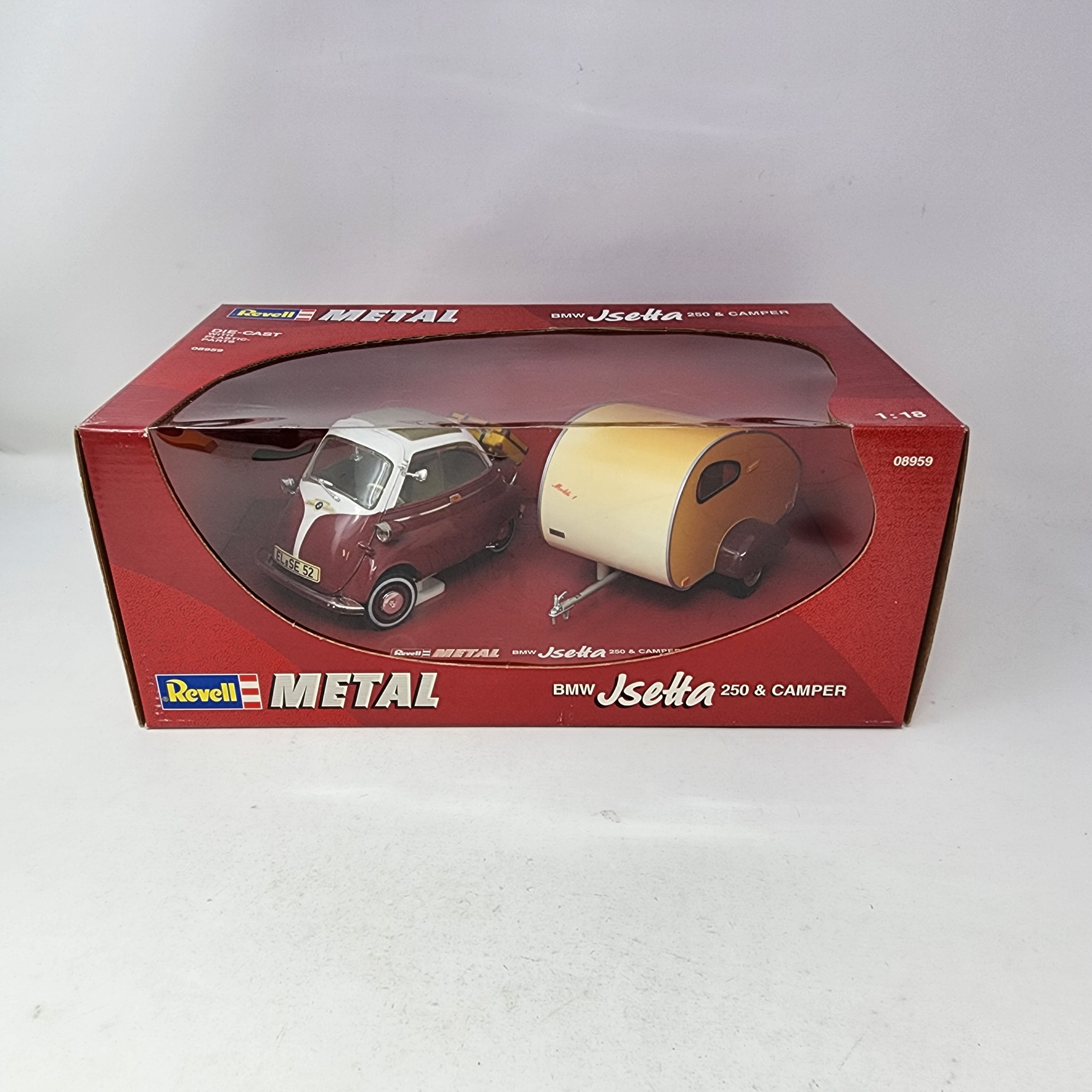 BMW Jsetta 250 & Camper * Revell 1/18 Scale、mySite、hgirdovlk