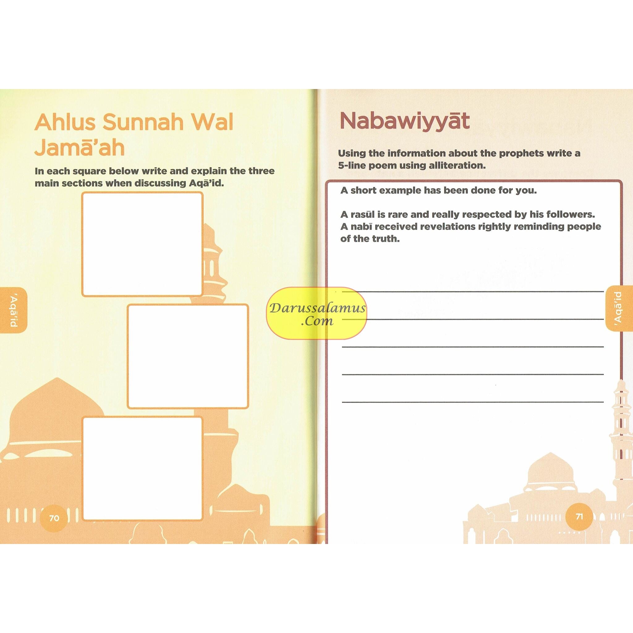 An Nasihah Islamic Curriculum Workbook 6 For Girls、mySite、topwebapps