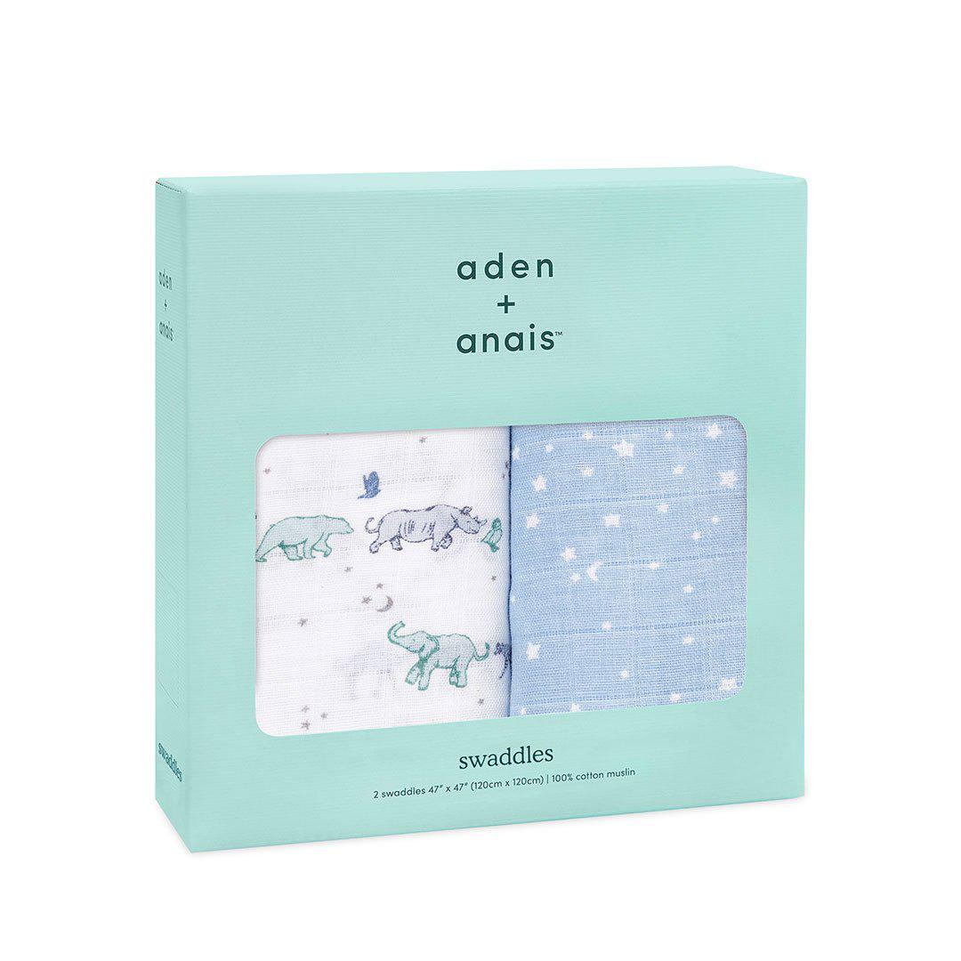  aden + anais Muslin Swaddles - Rising Star - 2 Pack、mySite、merchandisen