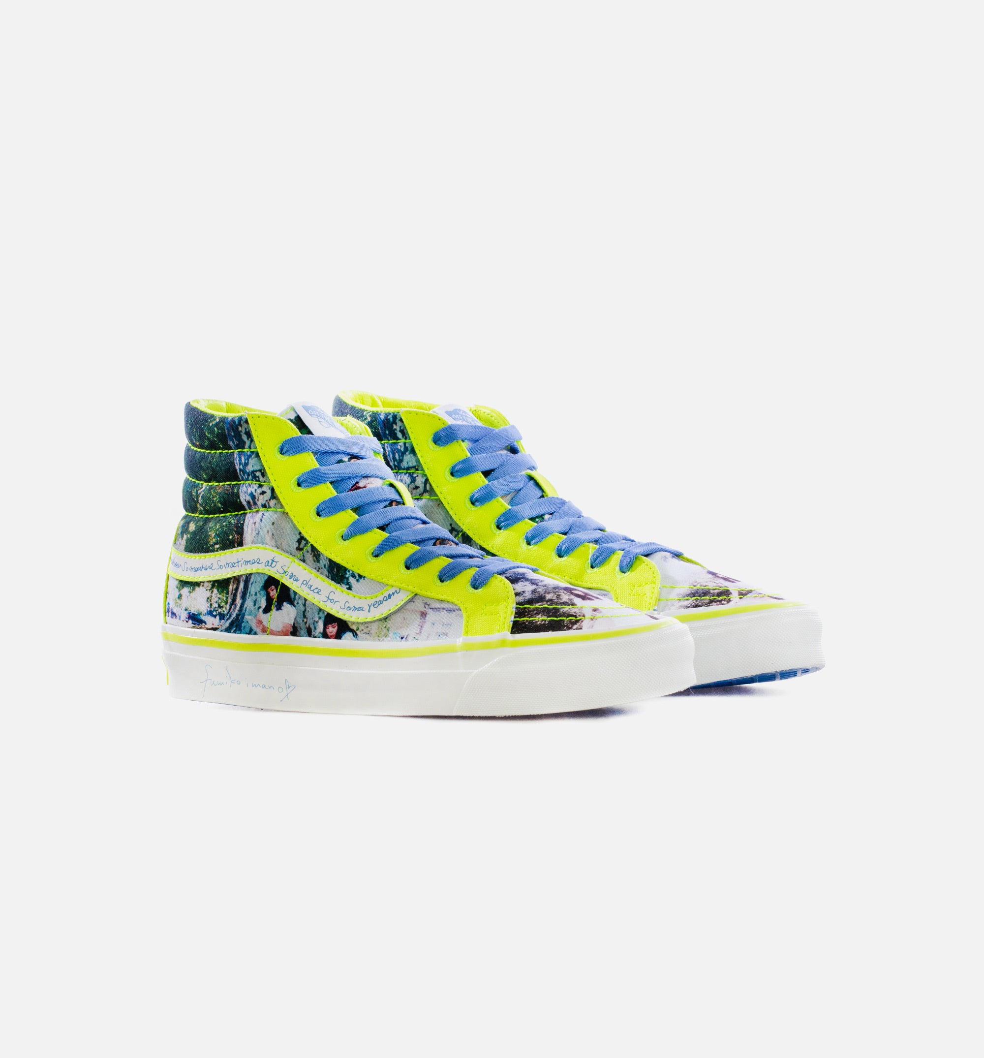 Fumiko Imano Vault SK8 Hi Mens Skate Shoe - Yellow/Multi、mySite、dreamappss