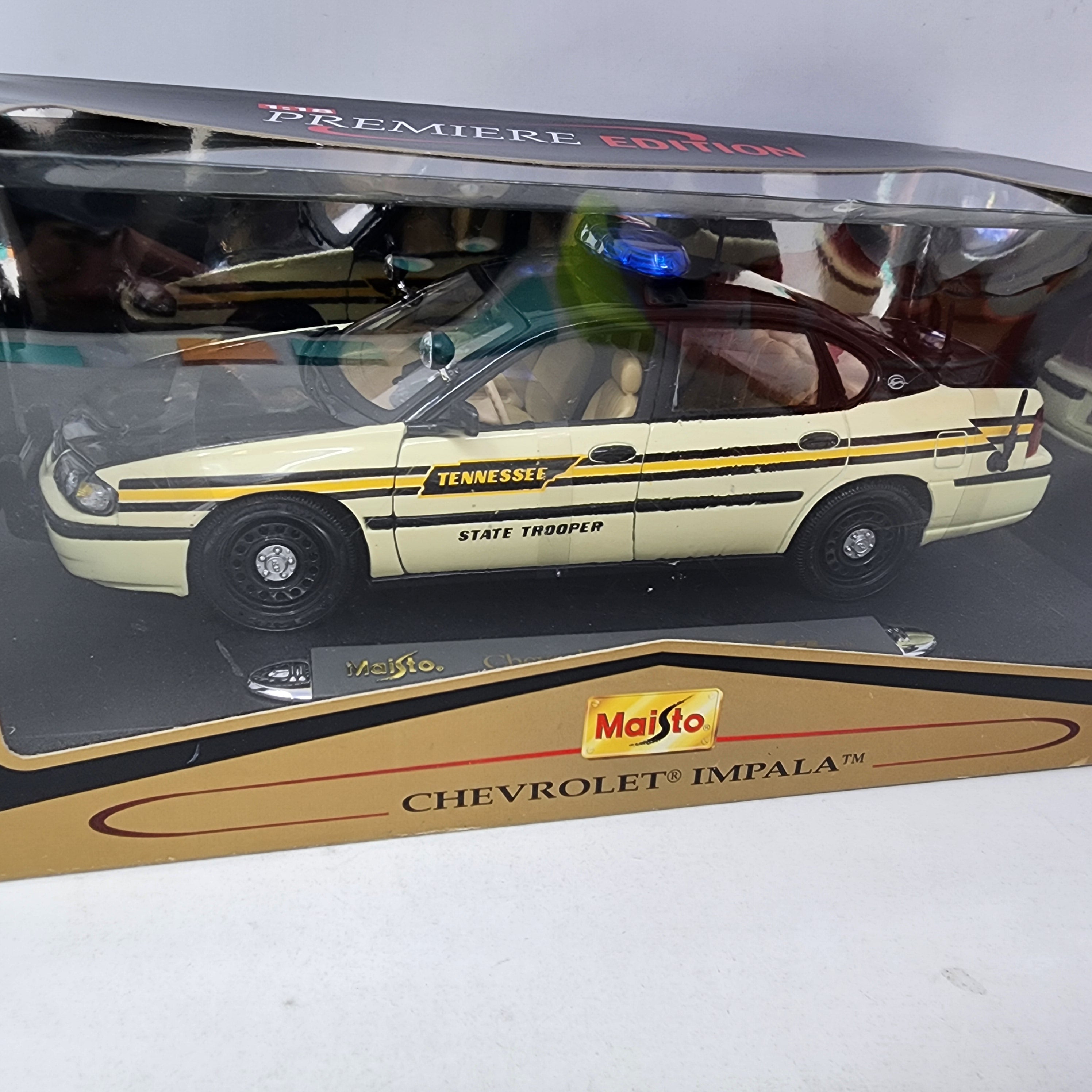 Chevrolet Impala Tennessee State Trooper * Maisto Premiere Edition 1/18 Scale、mySite、hgirdovlk