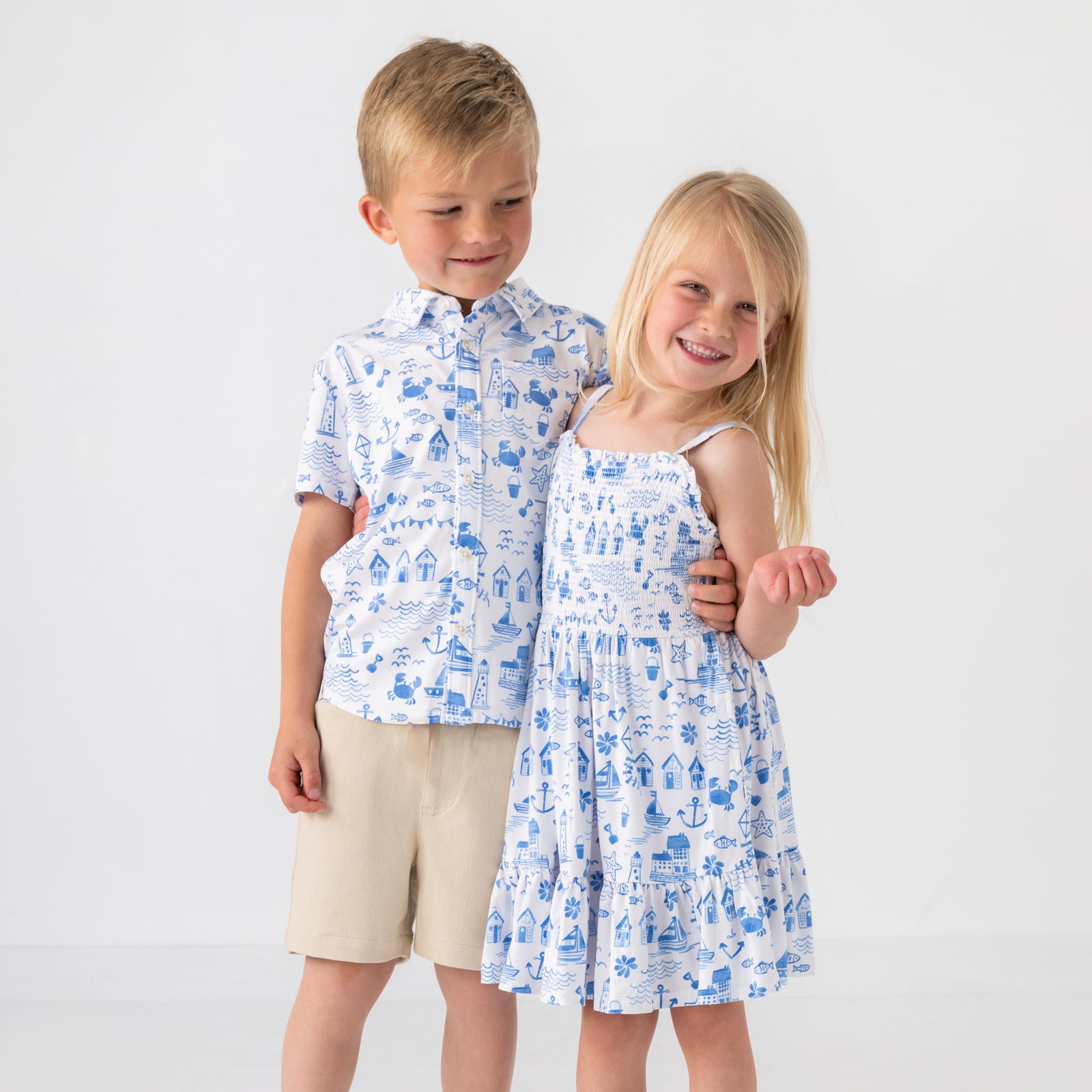 Tidal Treasures Smocked Tank Dress、mySite、g9winljtr