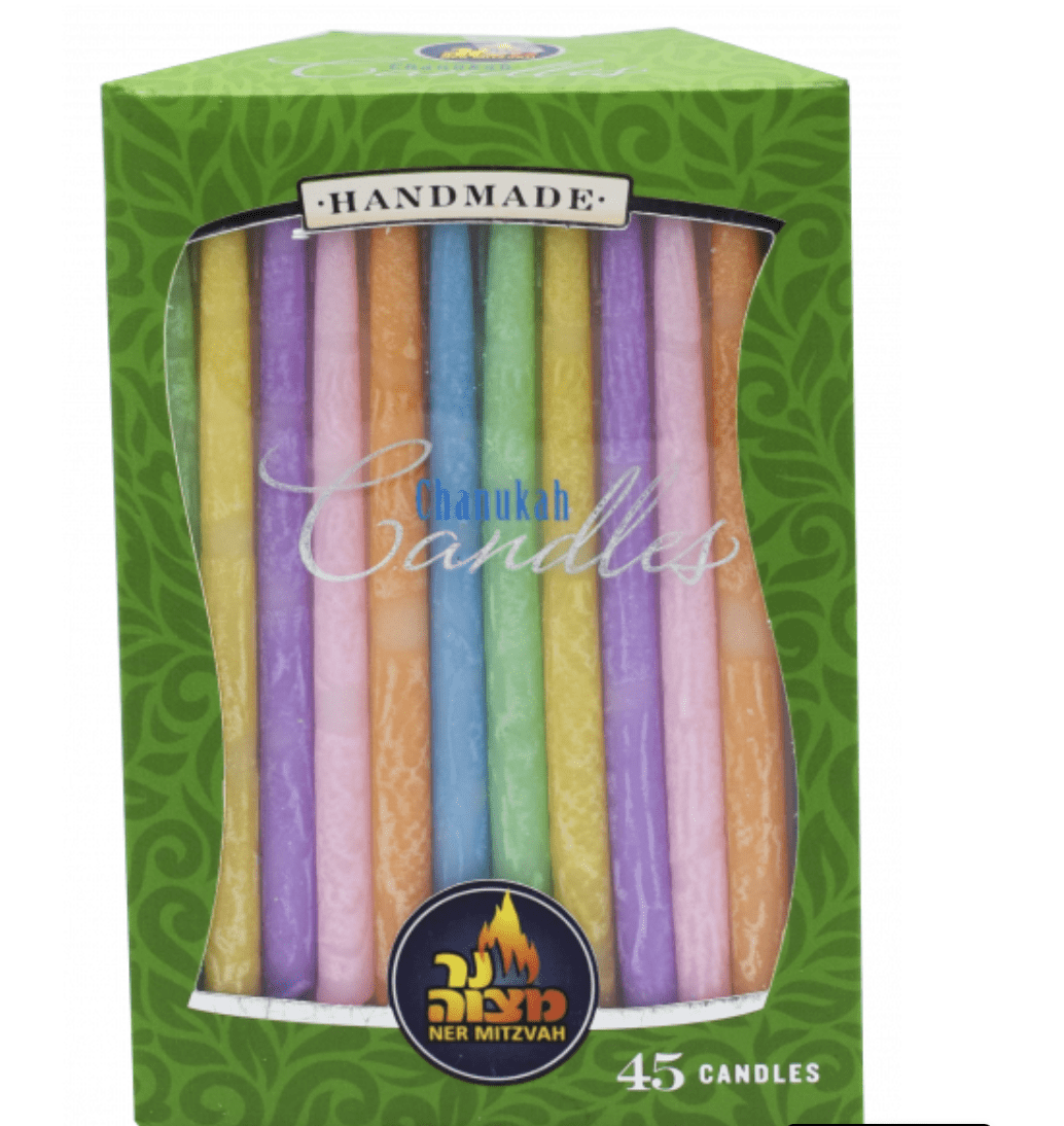 Handmade Pastel Chanukah Candles、mySite、topwebapps