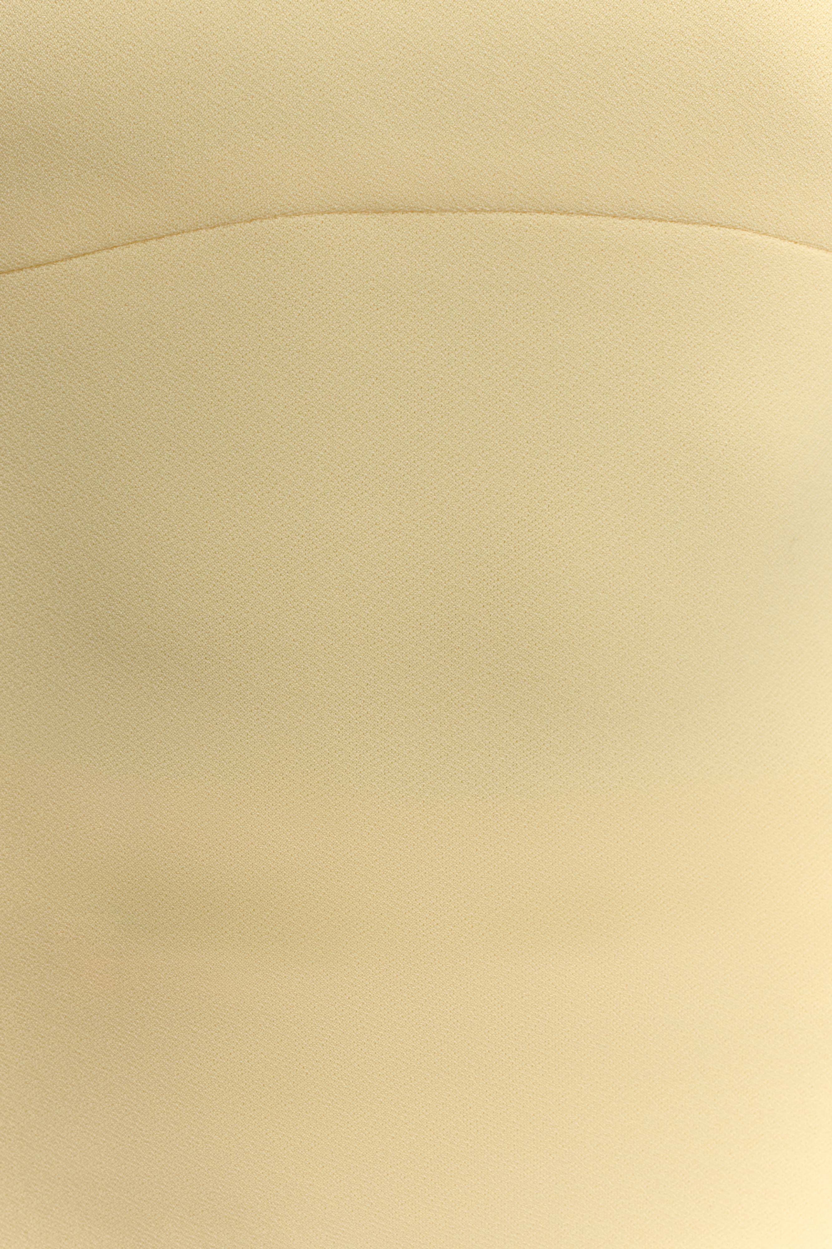 Amelita Suiting Halter Top - Pale Lemon、mySite、solidvoid