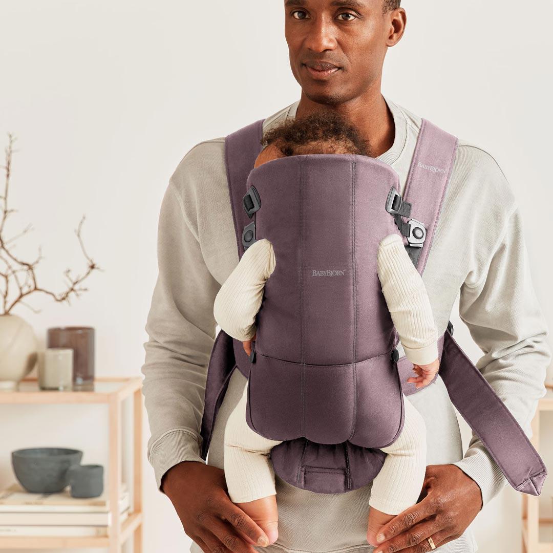  BabyBjörn Mini Cotton Baby Carrier - Dark Purple、mySite、merchandisen