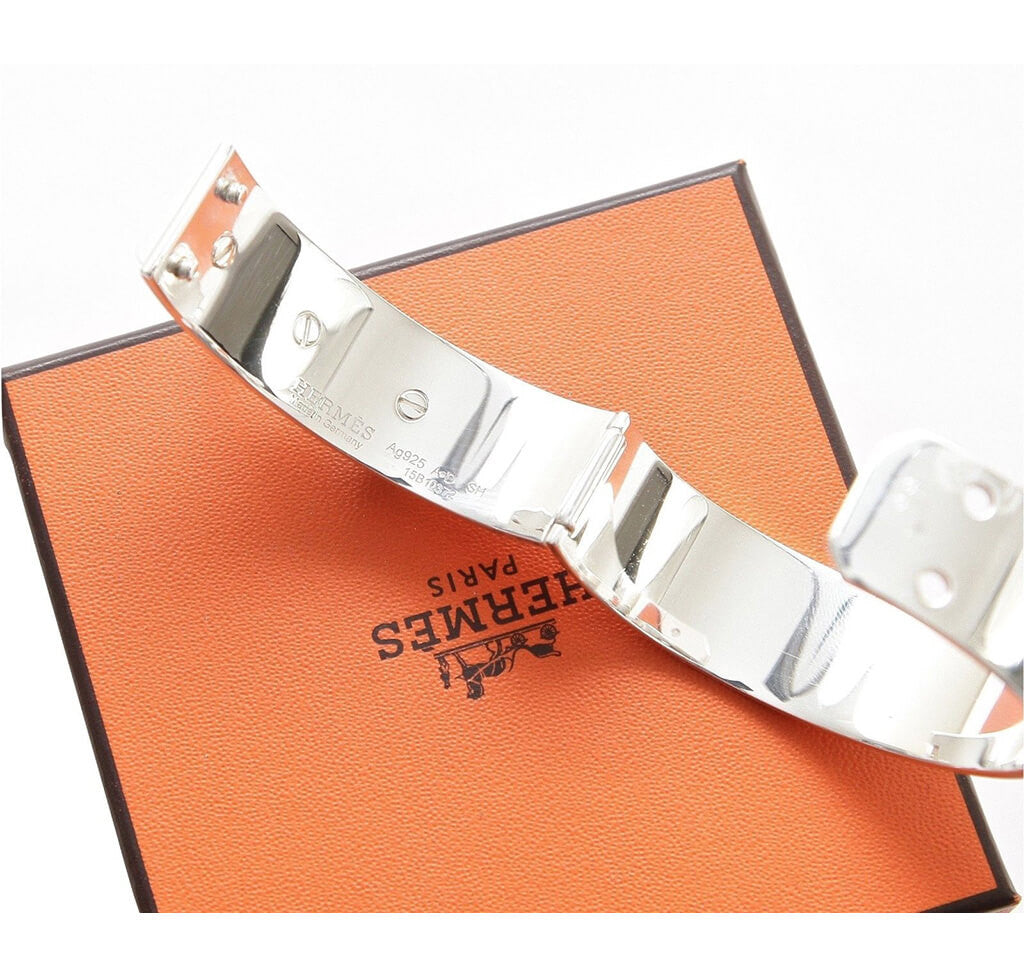 Hermès Collier de Chien Small Bracelet Sterling Silver、mySite、garminoutage.com
