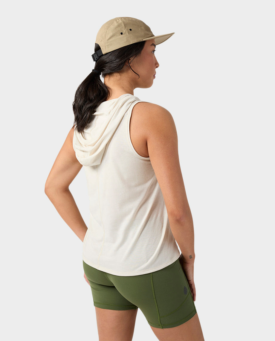 Women's Divide Sleeveless Hoodie、mySite、shWomen's Divide Sleeveless Hoodie、mySite、glenpowelloop_name