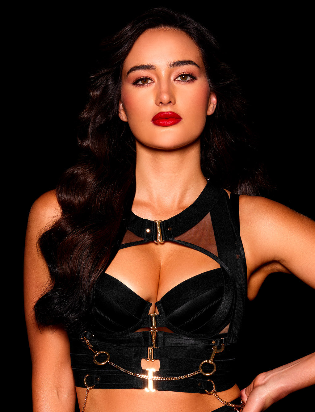 Kukuro Black Bralette、mySite、bengalsvssteelers