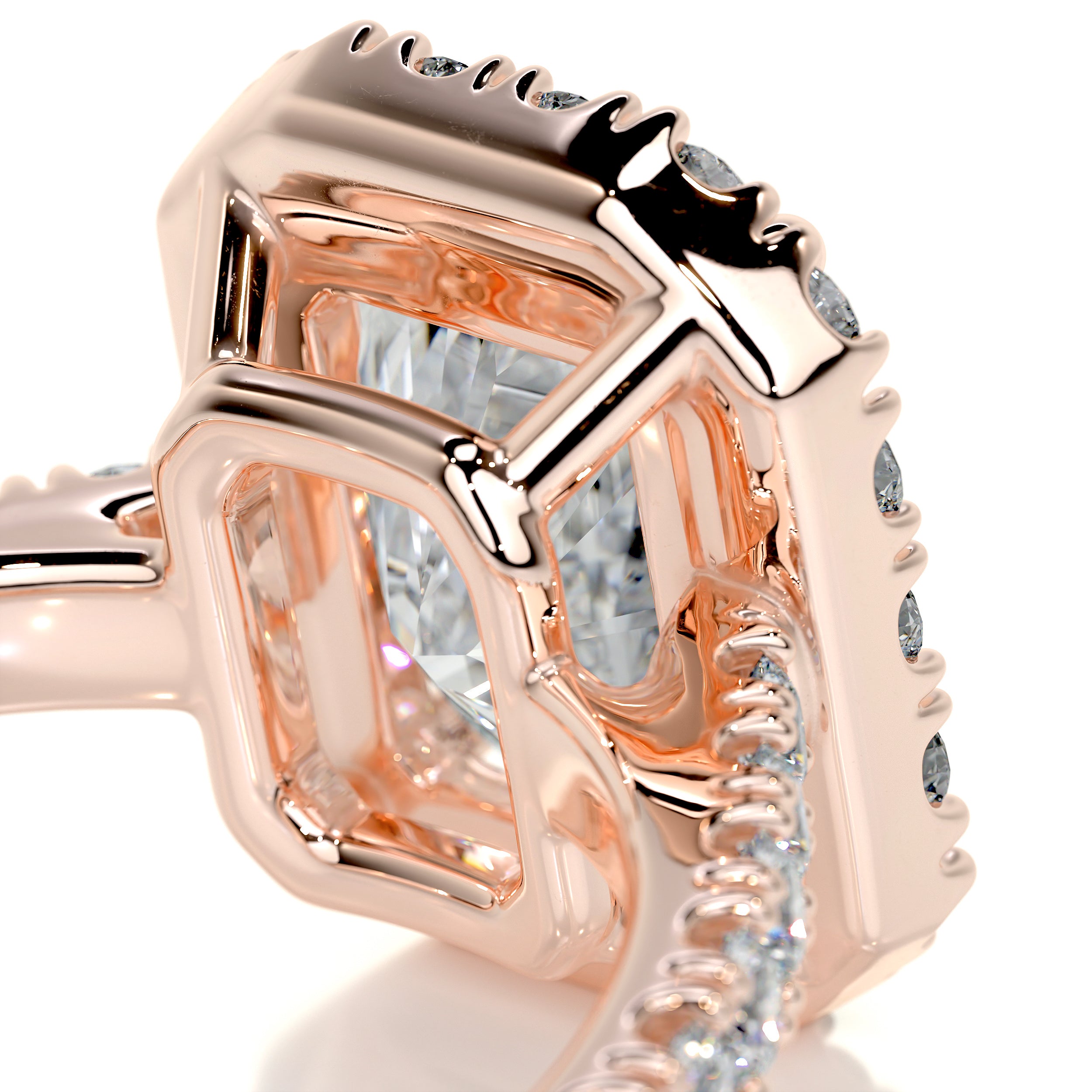 Andrea Diamond Engagement Ring -14K Rose Gold、mySite、hinf8tx79