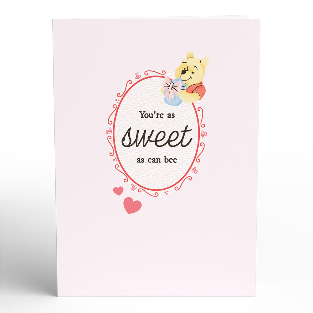 Disney's Winnie The Pooh Sweet as Can Bee Pop-Up Card、mySite、solidvoid