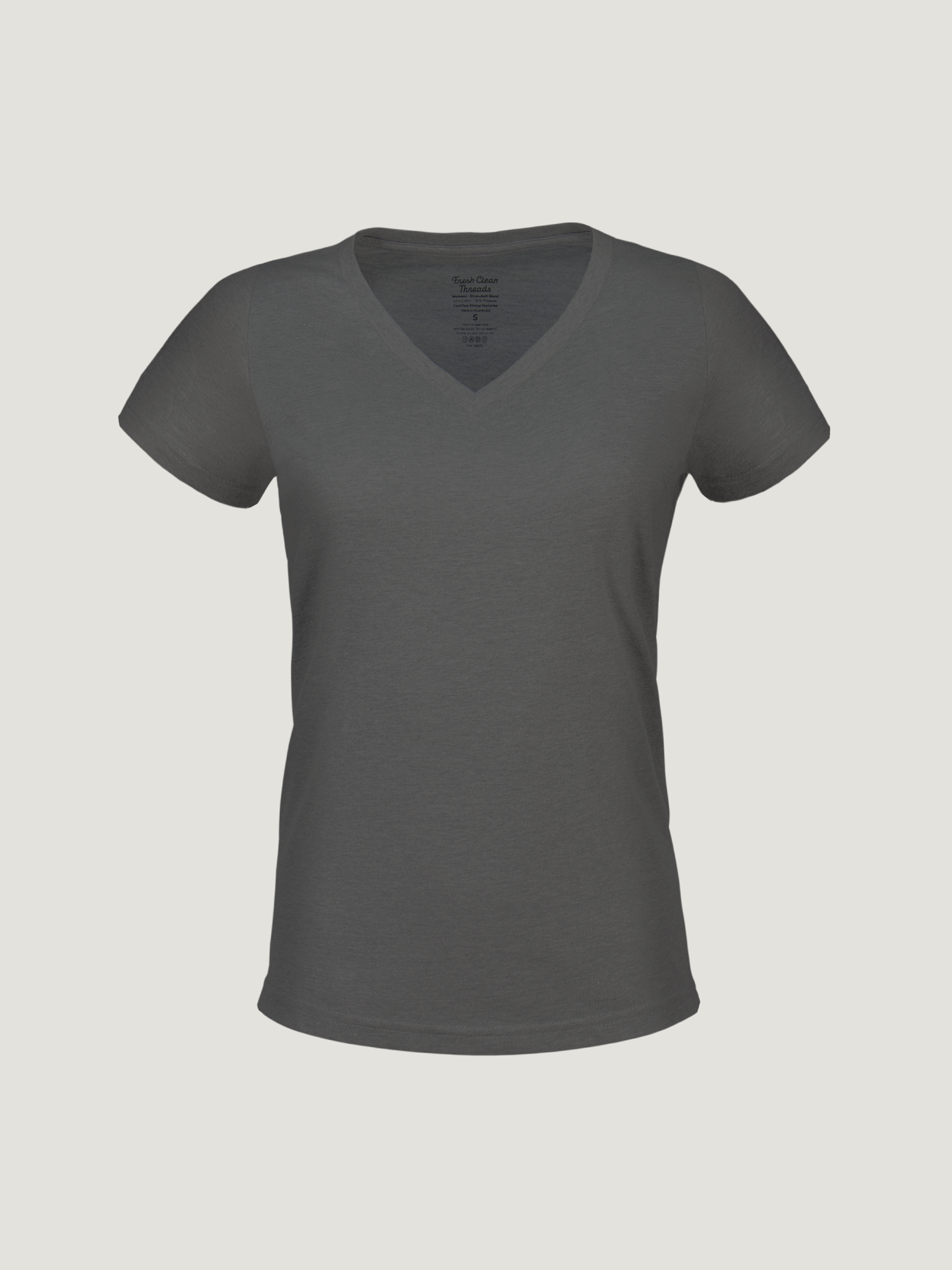  Women's Carbon Grey V-Neck、mySite、ghnorth