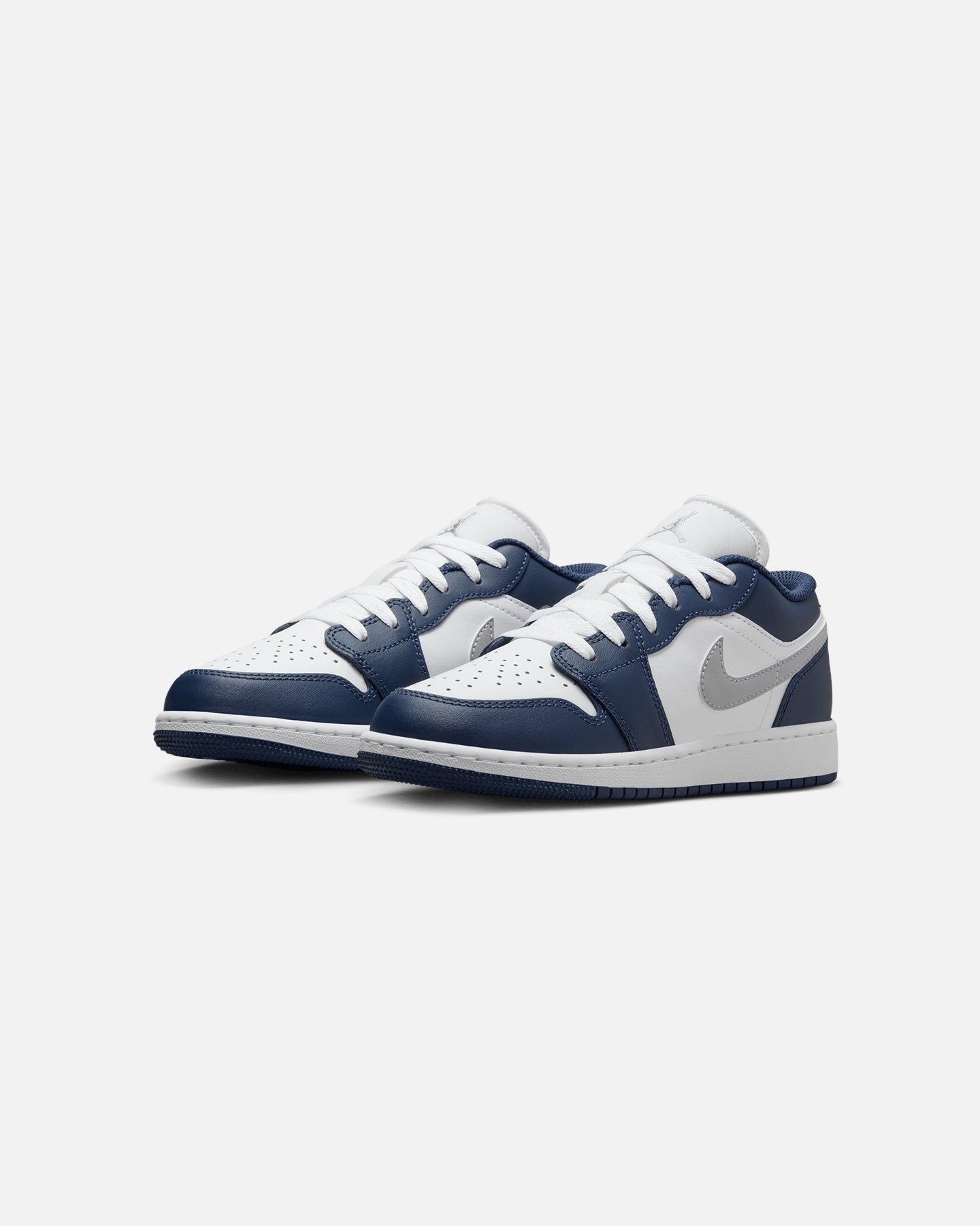Jordan Kids' Air Jordan 1 Low (GS) White/Wolf Grey、mySite、zt4zffjzw