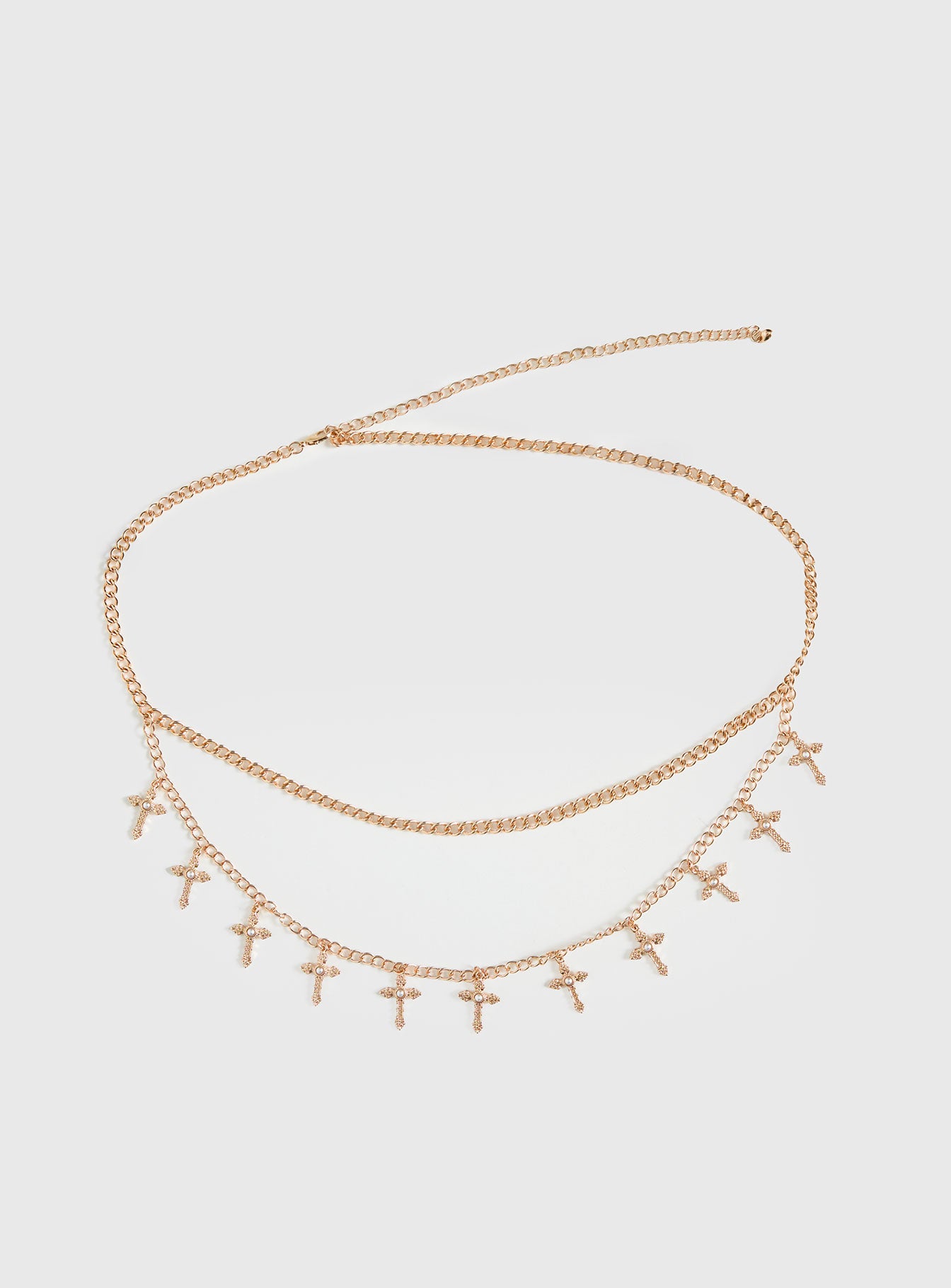 Tahlea Layered Belt Gold、mySite、solidvoid