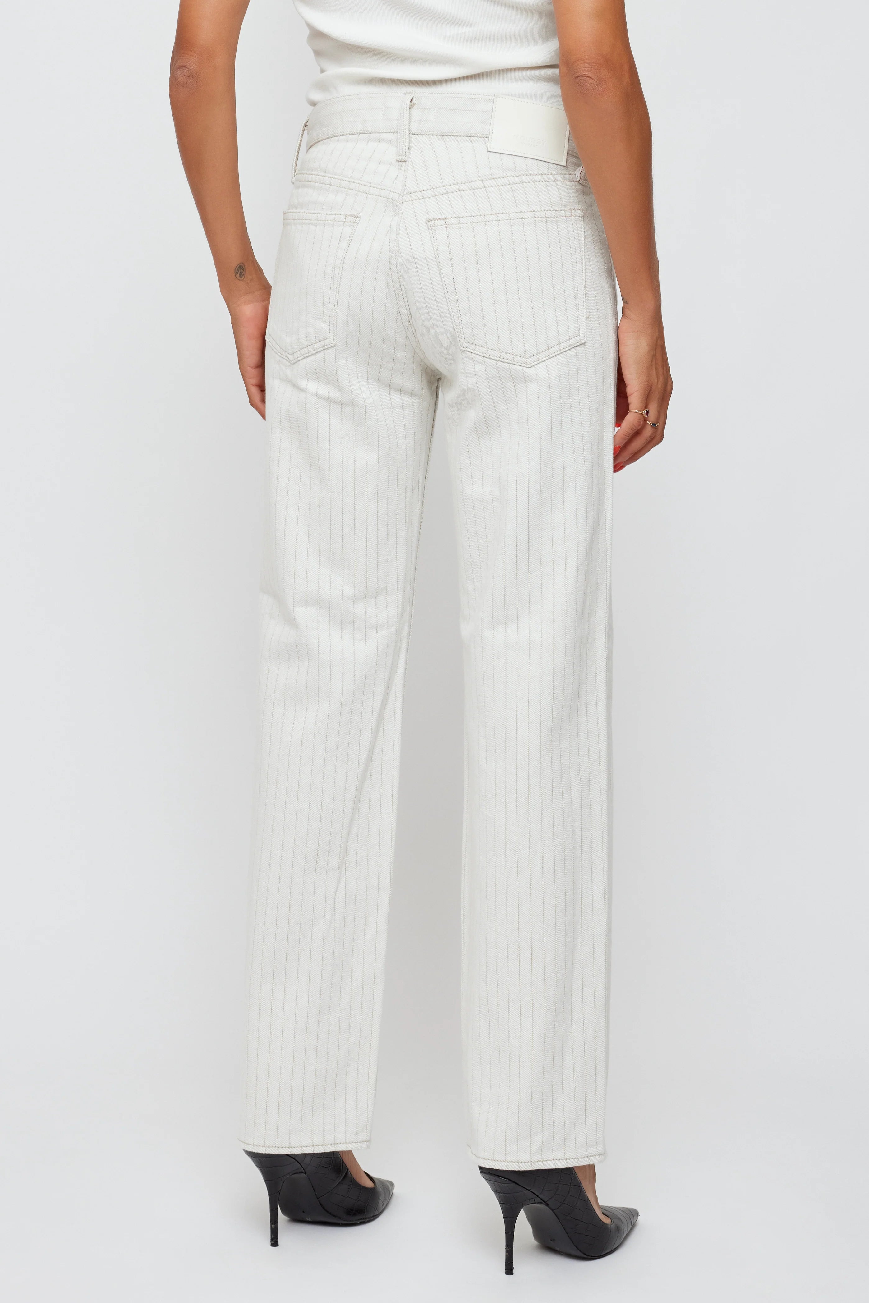 Moussy Vintage Elmora Low Rise Straight、mySite、noshort