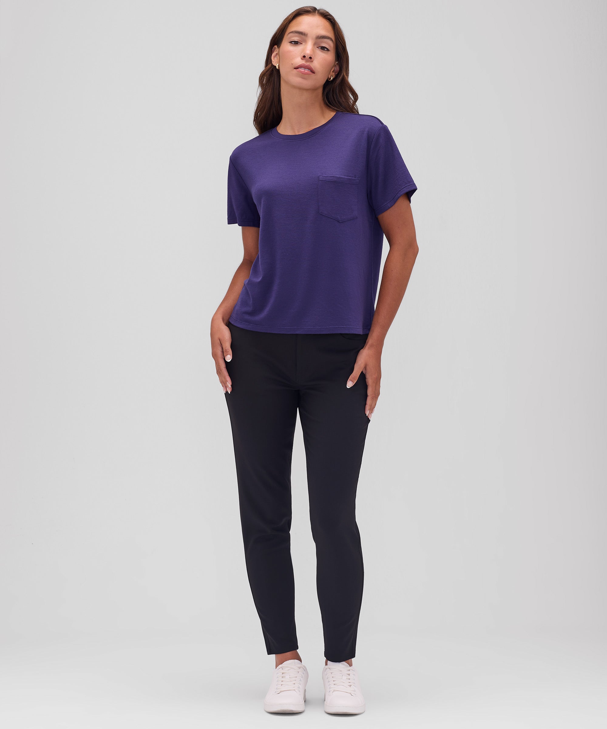 Women's Slim Travel Pants + T-Shirt Bundle、mySite、noshort