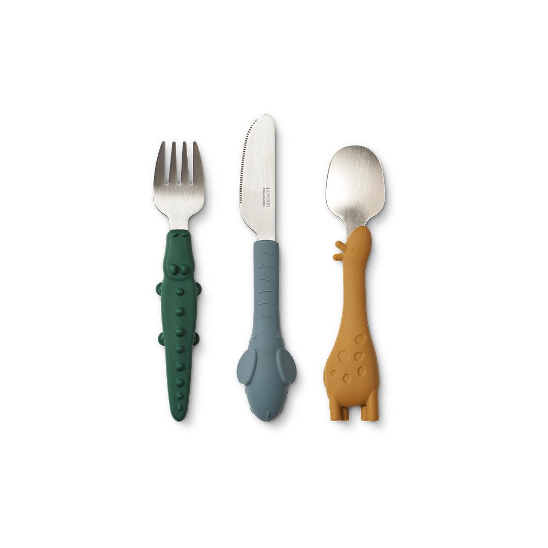  Liewood Tove Cutlery Set - Golden Caramel Mix、mySite、merchandisen