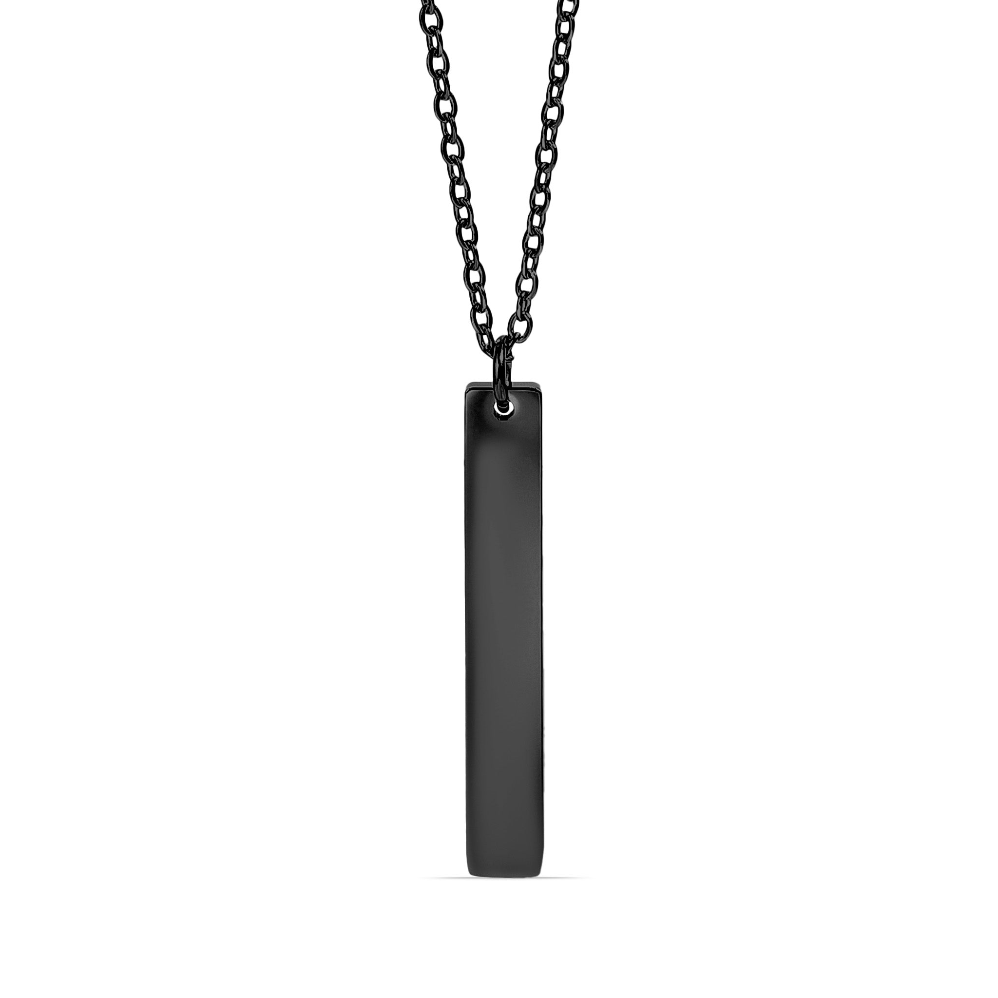 18K Gold PVD Stainless Steel Vertical Bar Necklace / SBB0299、mySite、dreamappss