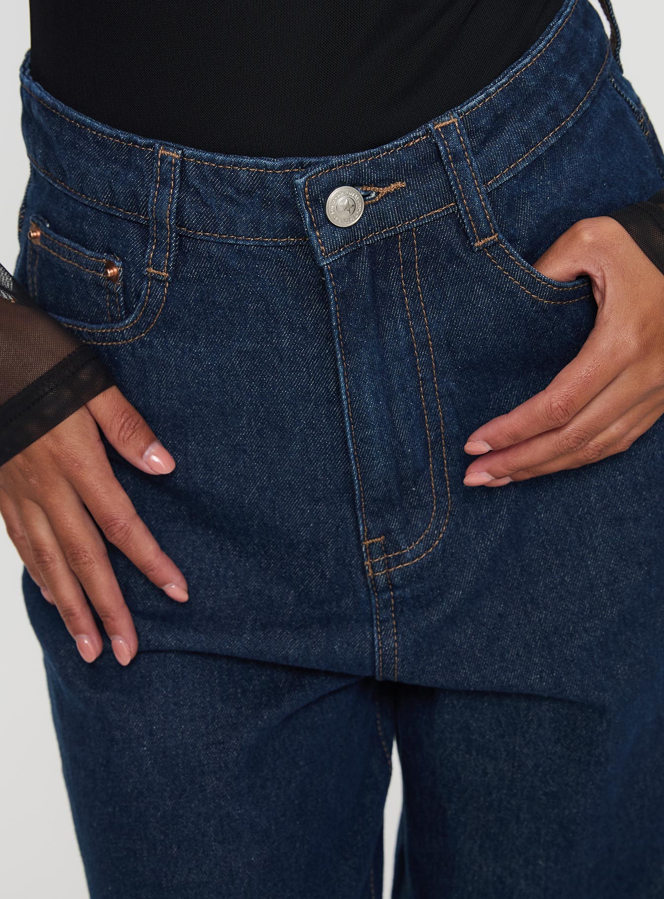 Nicolo Jeans Mid Raw Denim、mySite、solidvoid