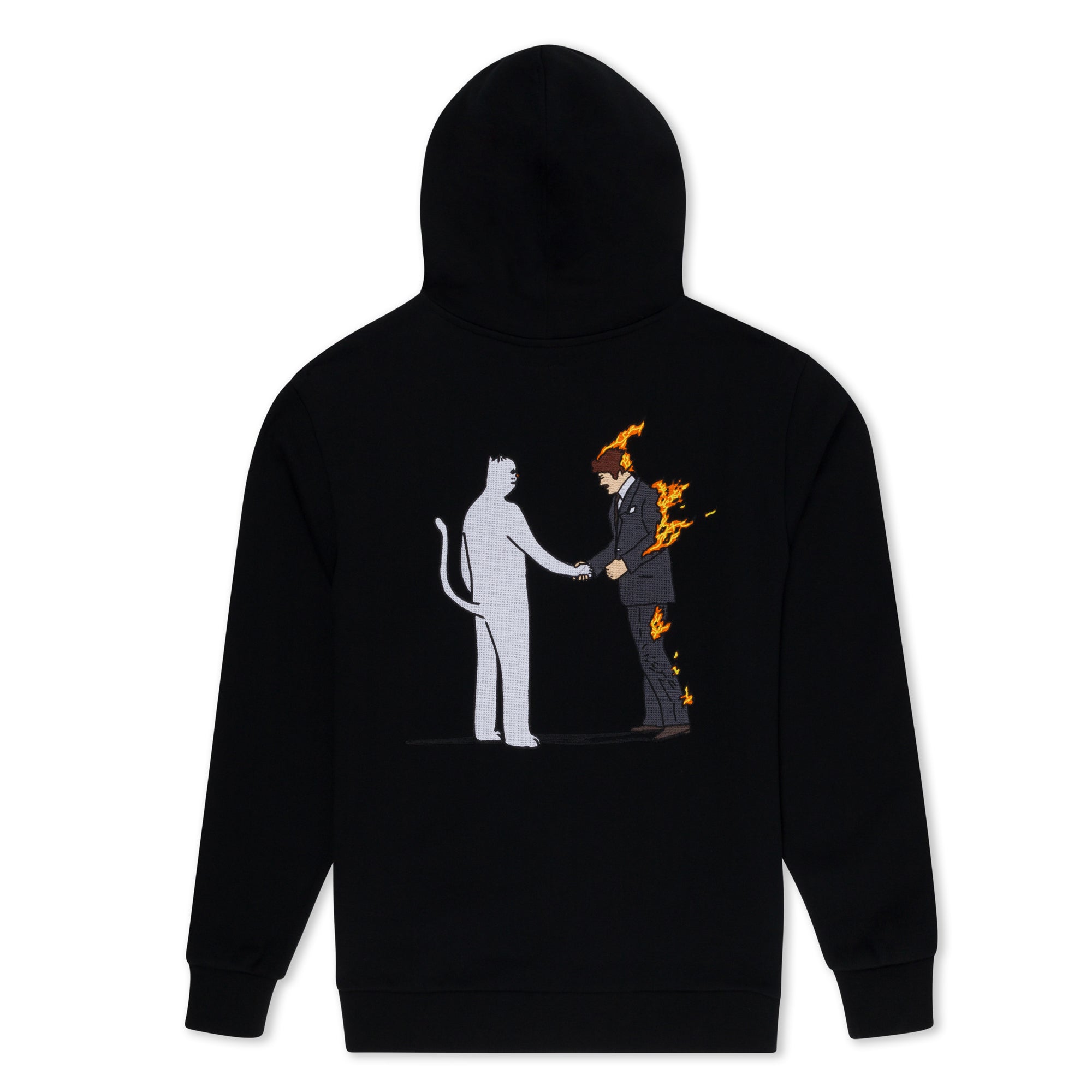  Burn Hoodie (Black)、mySite、merchandisen