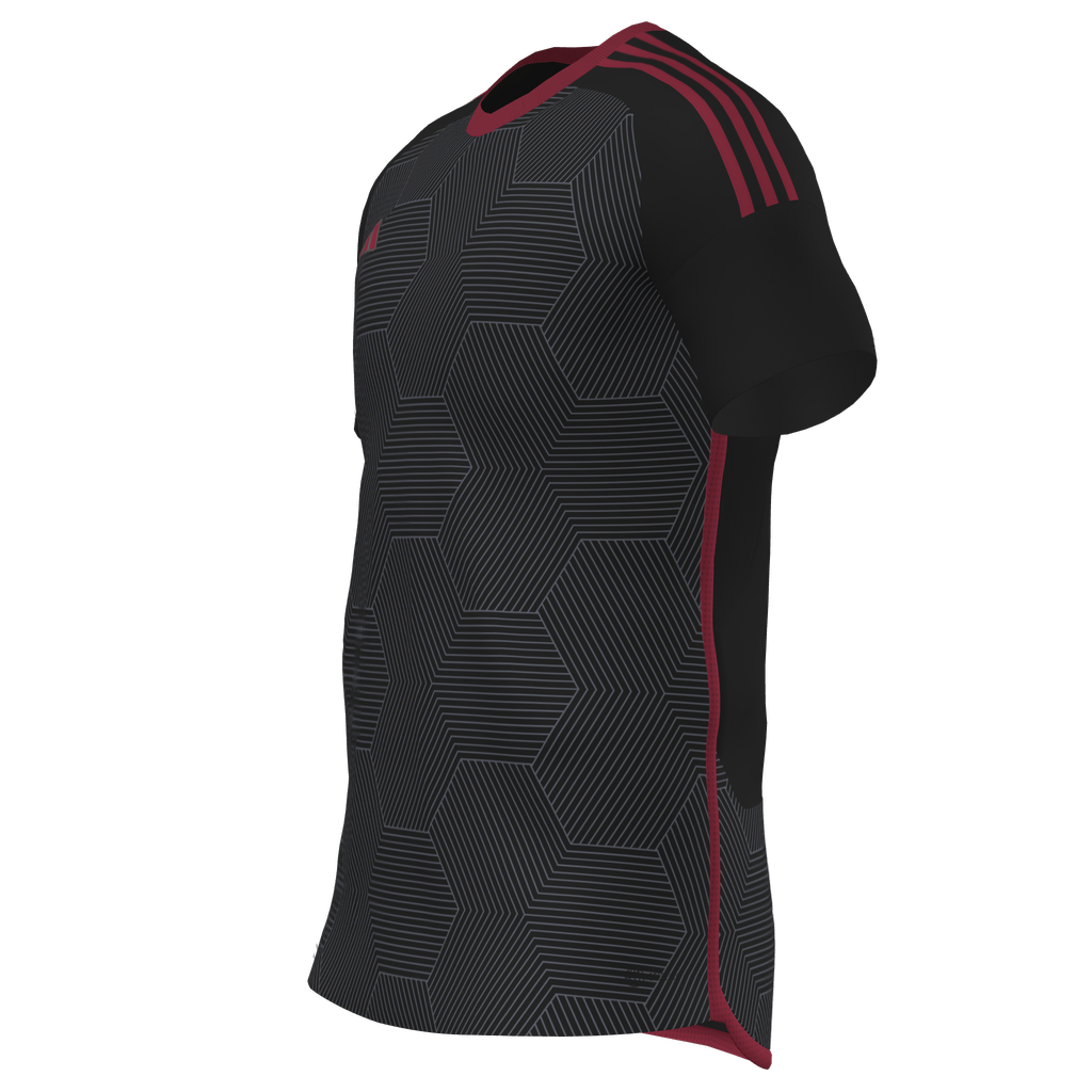 adidas YOUTH Clippers FC Custom Competition 25 Jersey - Black、mySite、noshort