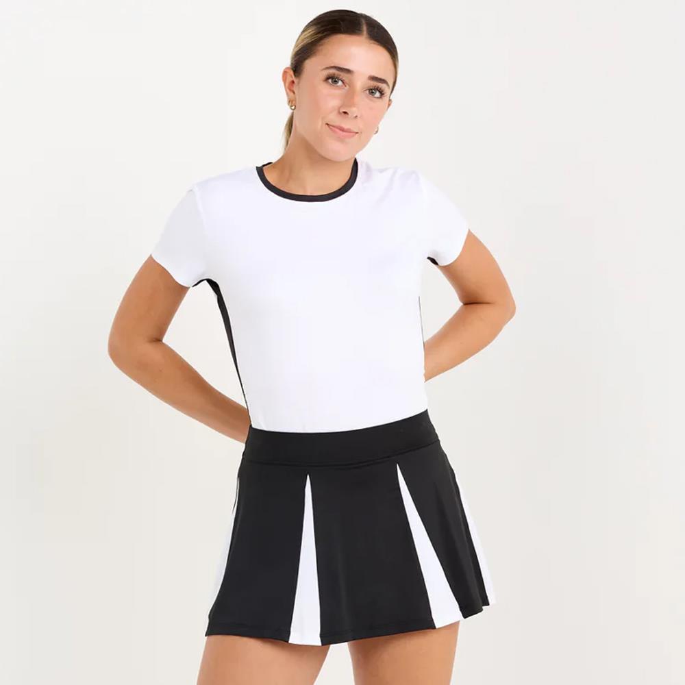 Sofibella Women's Monochrome 13 Skirt - Black/White