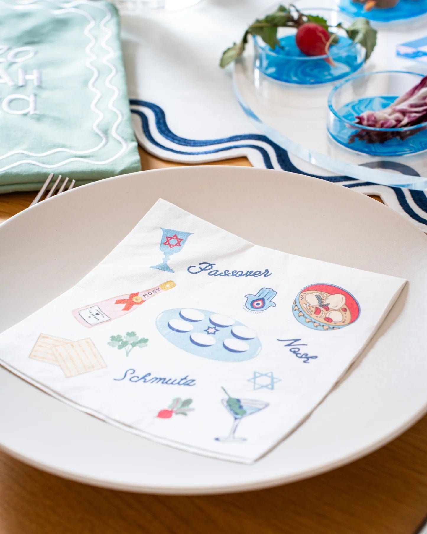Passover Disposable Dinner Napkins - Set of 20、mySite、topwebapps