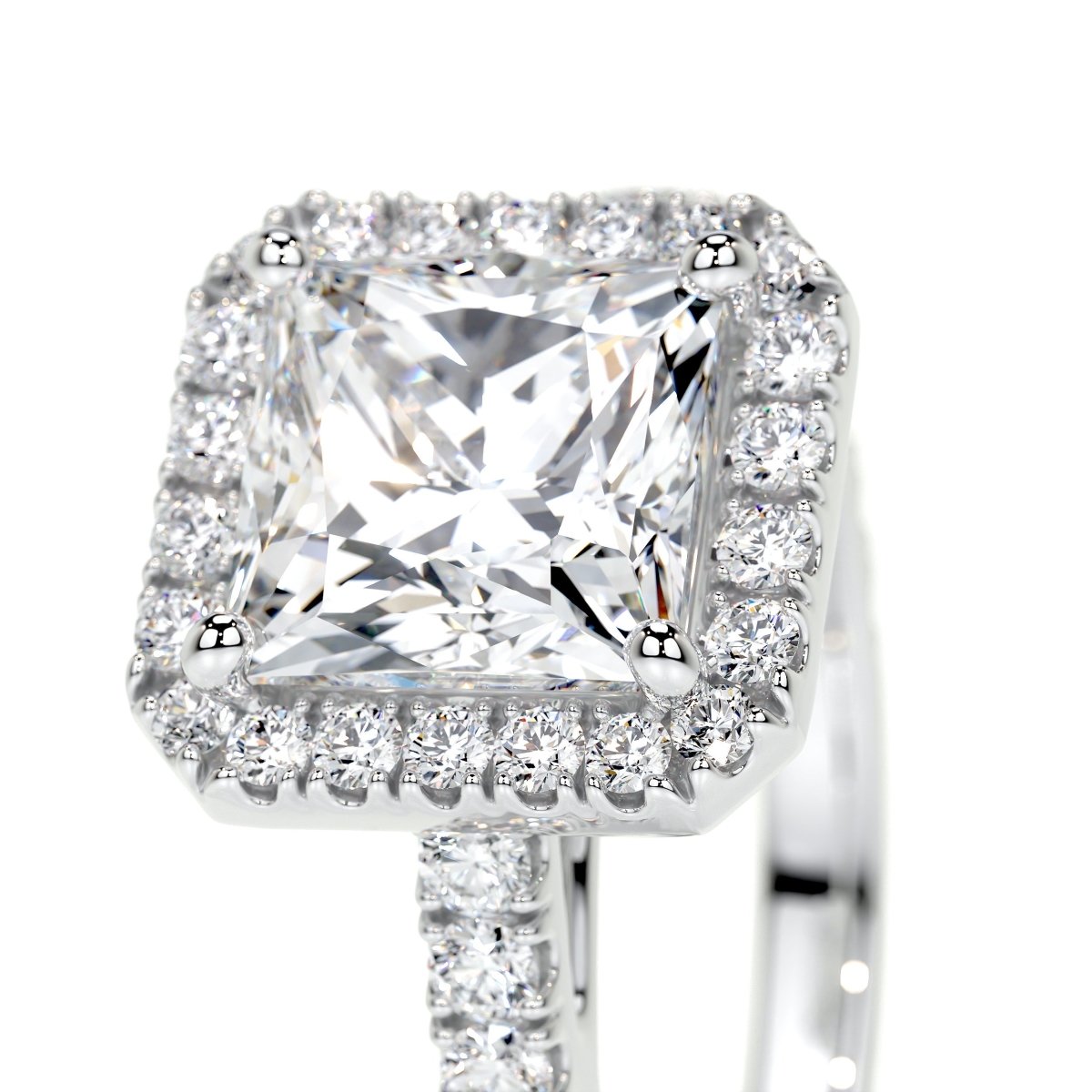 Selena Lab Grown Diamond Ring -14K White Gold (RTS)、mySite、hinf8tx79
