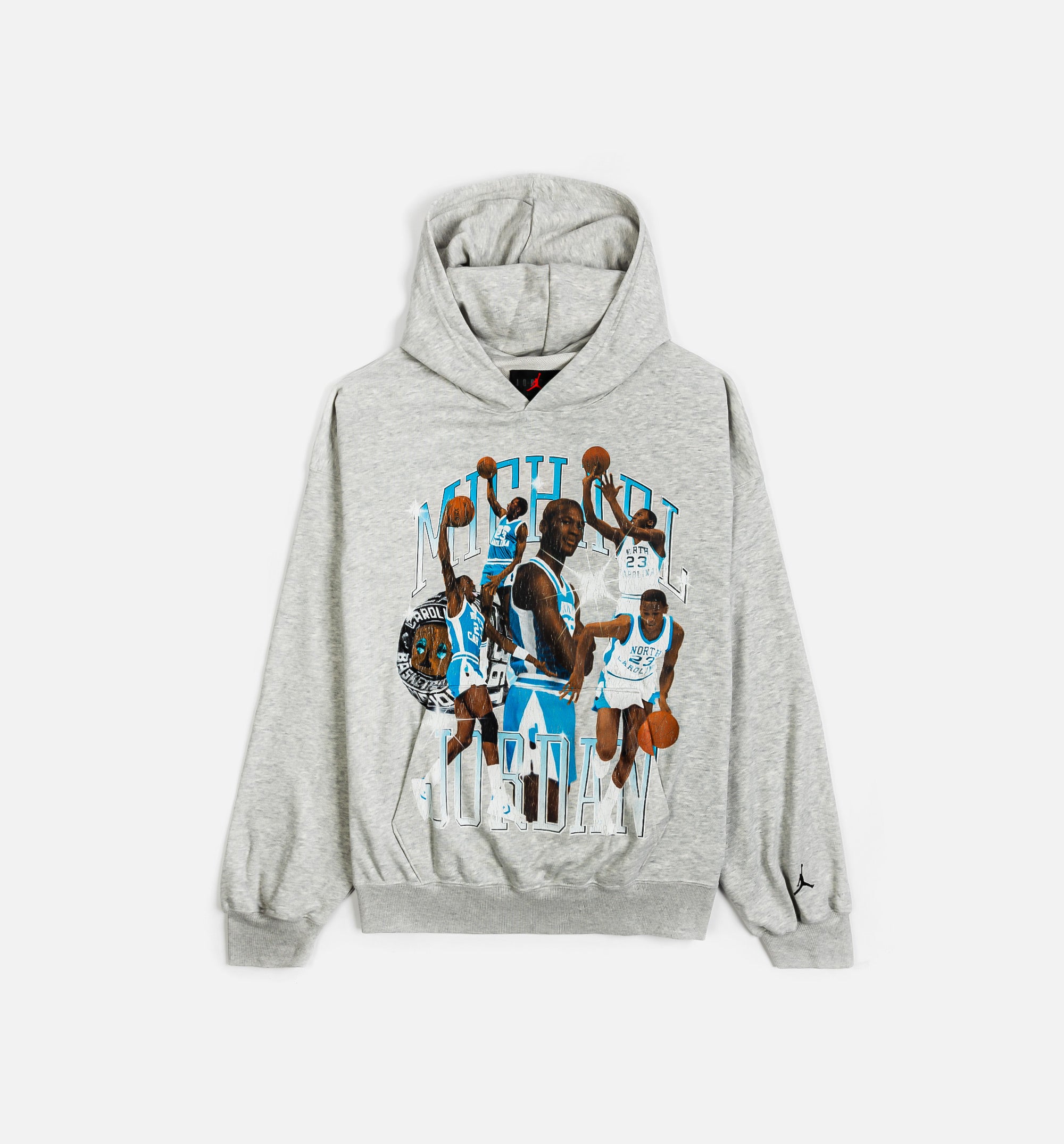 Flight Oversized Pullover Hoodie Mens Hoodie - Heather Grey/Black、mySite、dreamappss