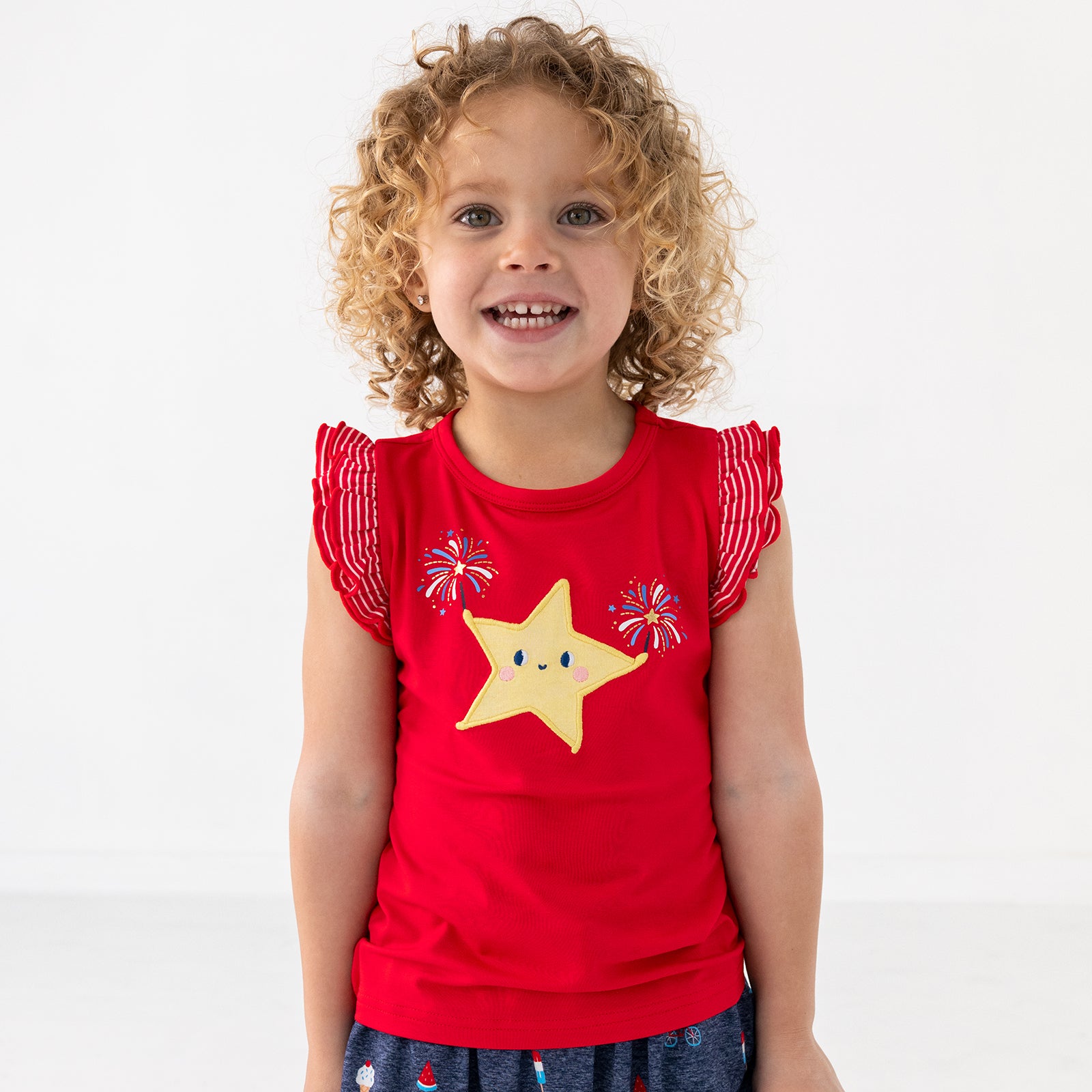  Candy Red Firework Flutter Tee、mySite、layawaytickets