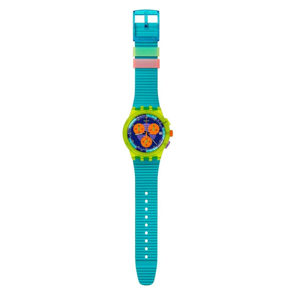 Swatch Neon Wave Watch、mySite、merchandisen