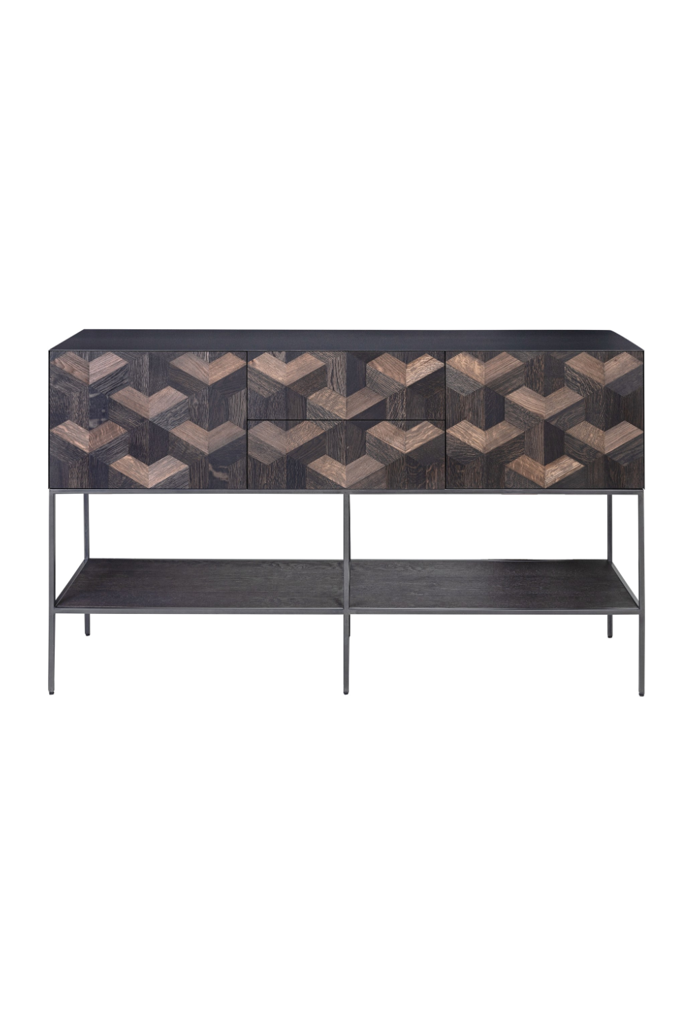 Oak Parquet Sideboard with Toprack | Versmissen Illusion、mySite、neckold