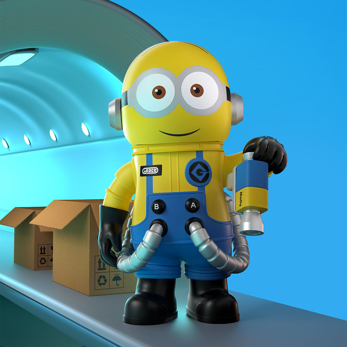  【NEW】POP MART MEGA SPACE MOLLY 400% Minions、mySite、greenlandpopulation