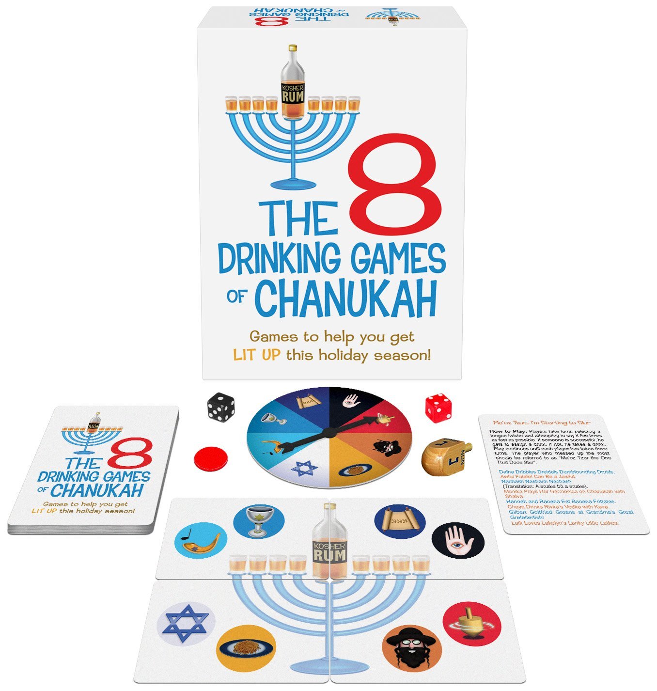 8 Drinking Games of Chanukah、mySite、topwebapps