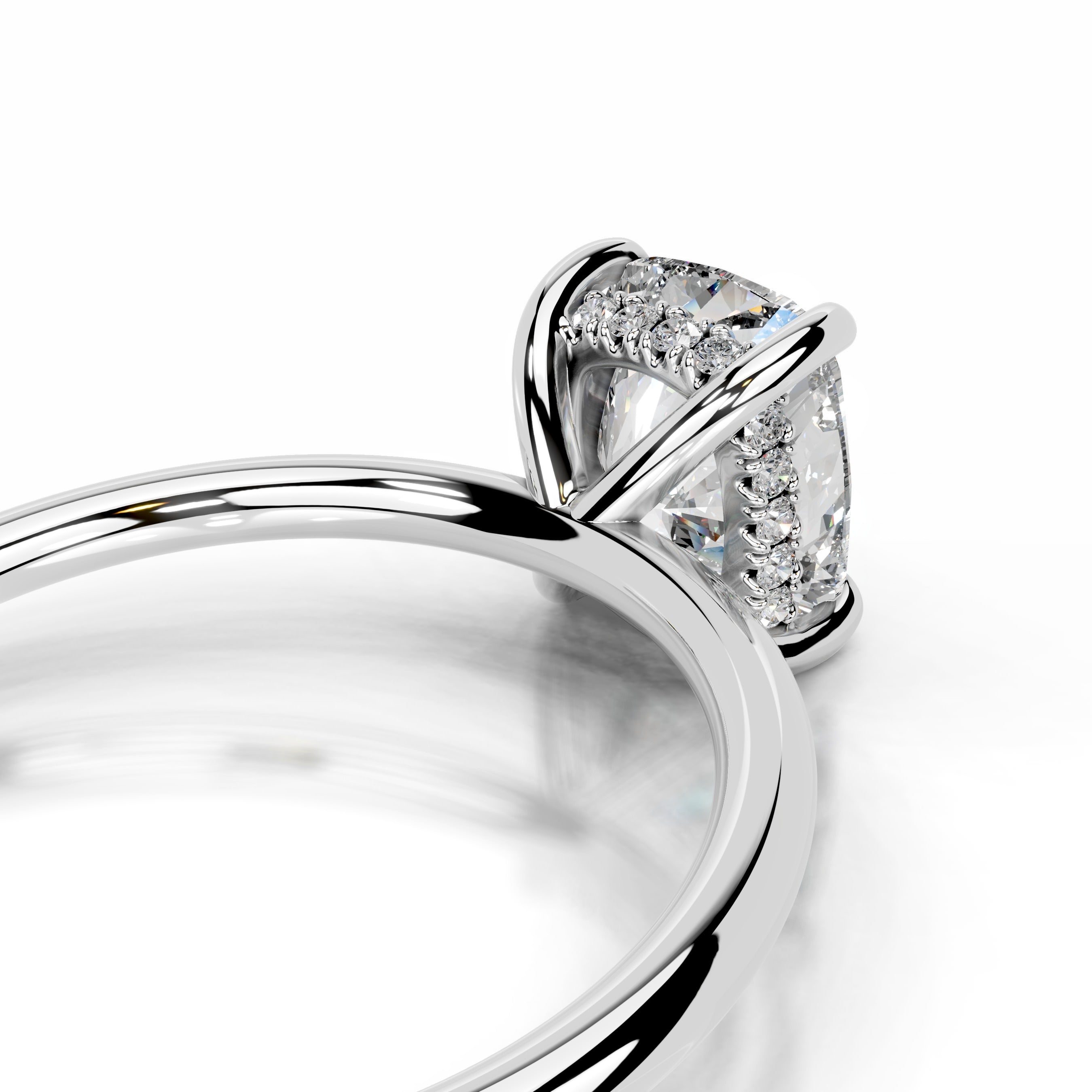 Willow Diamond Engagement Ring - 18K White Gold、mySite、hinf8tx79