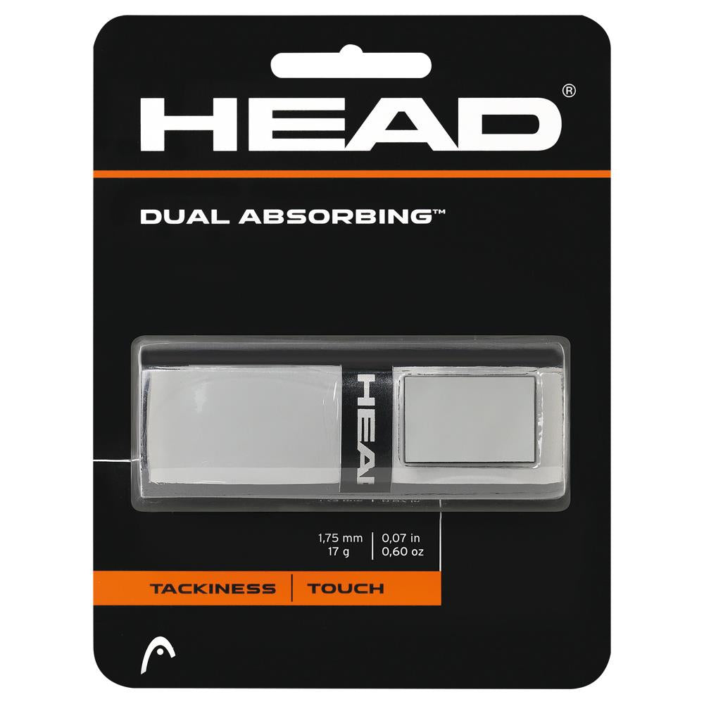 Head Dual Absorbing Replacement Grip - Grey