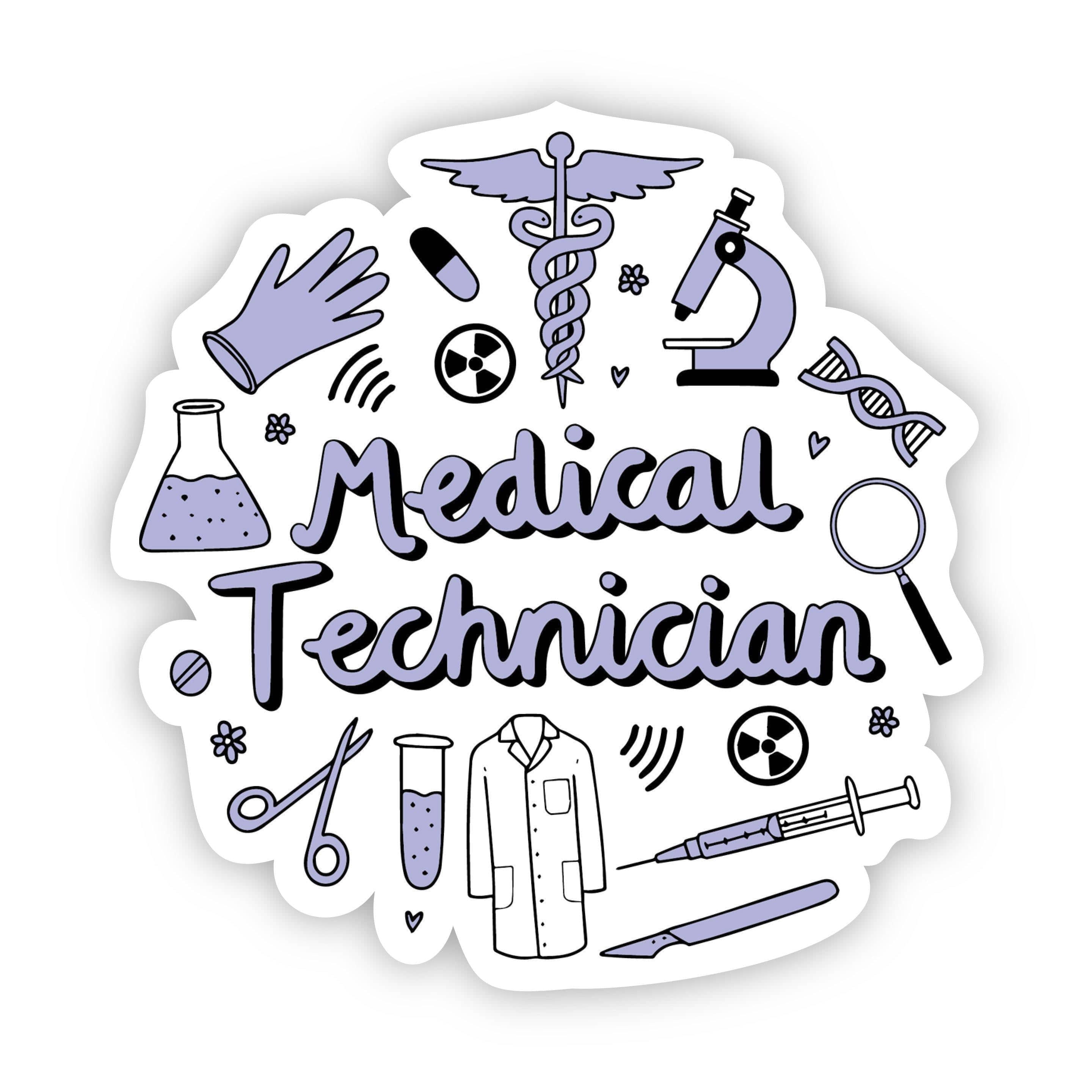 Medicial Technician Sticker、mySite、elrpsem3k