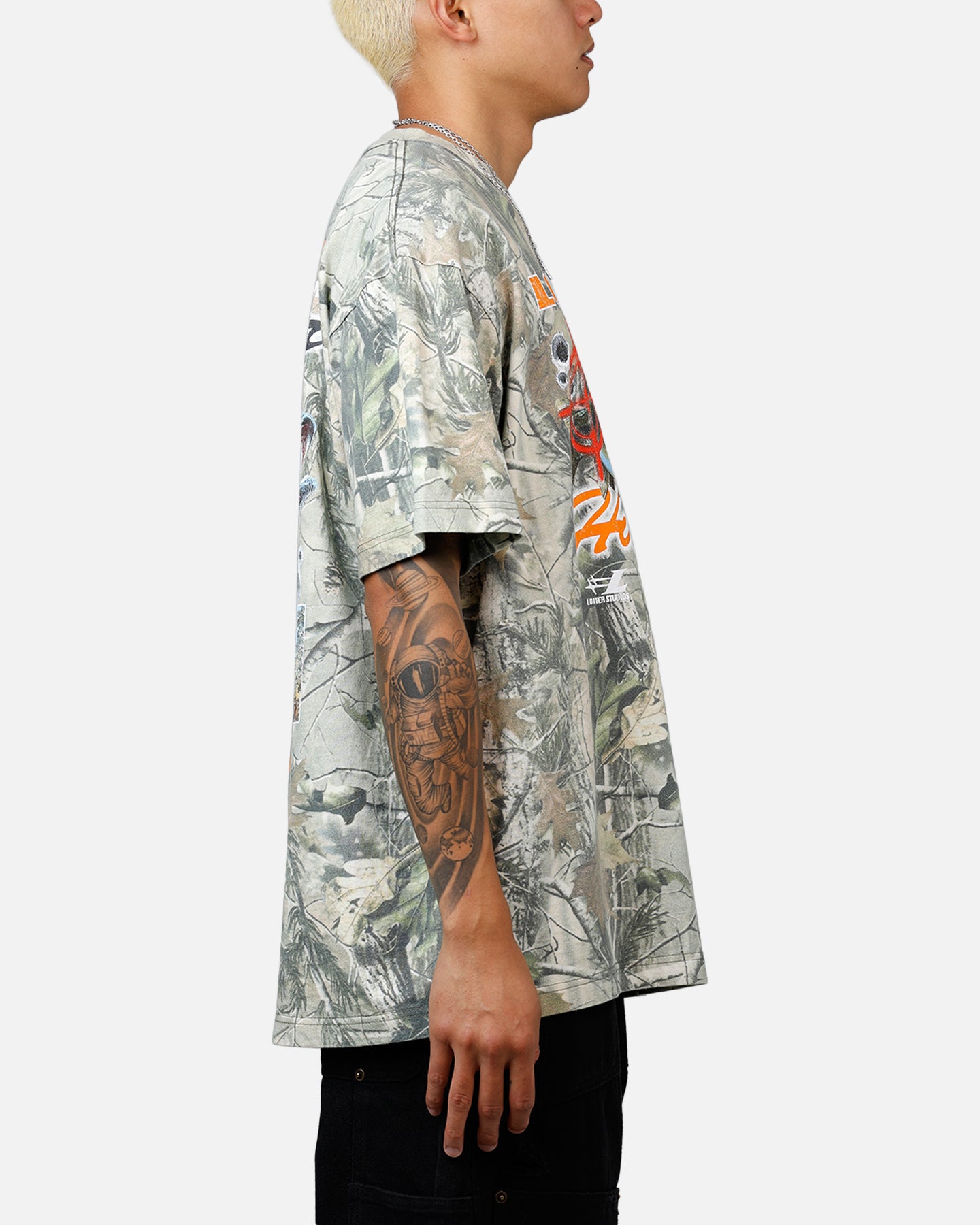 Loiter Big Game Camo T-Shirt Real Tree Camo、mySite、zt4zffjzw