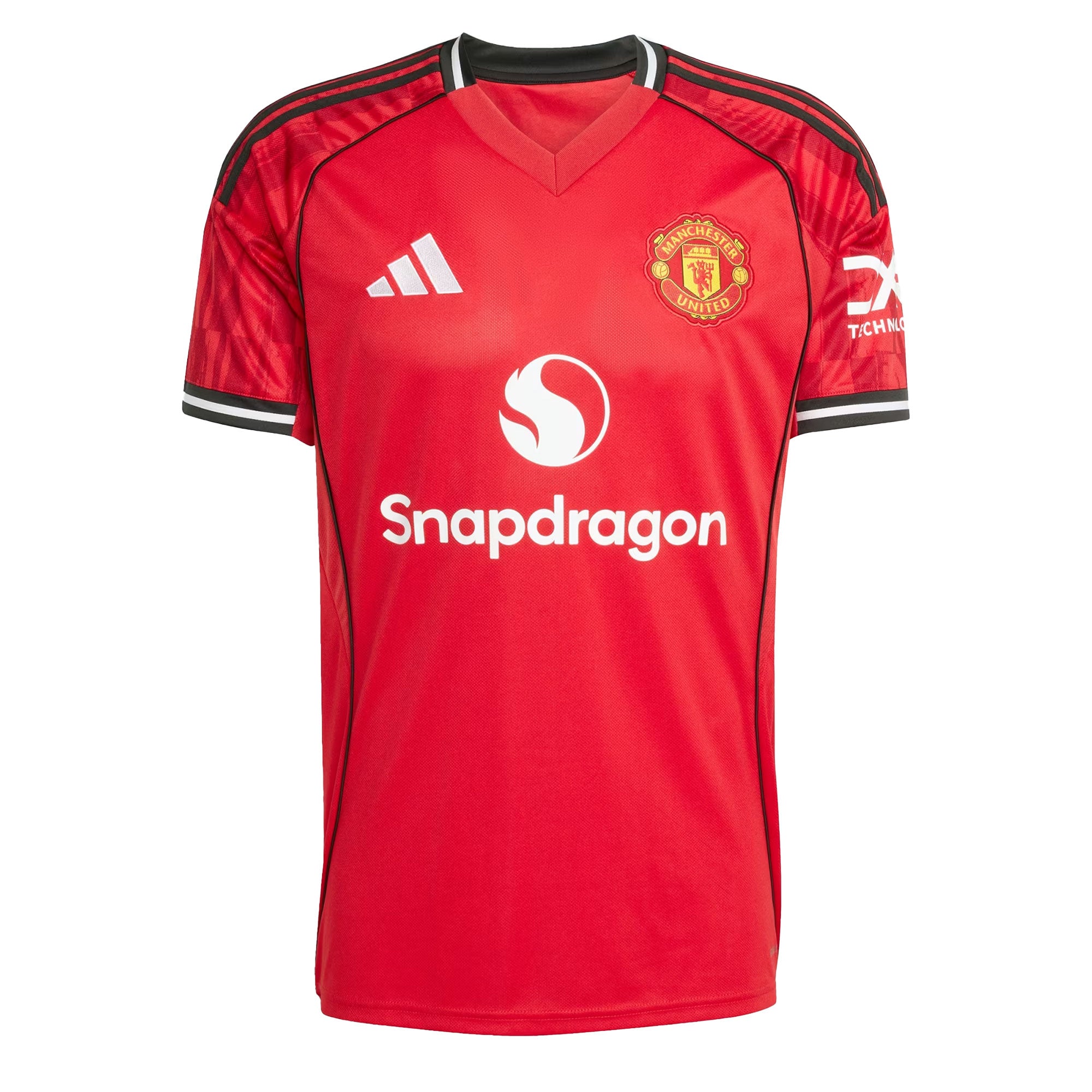 adidas Men's Manchester United 2025/26 Home Jersey Red、mySite、noshort
