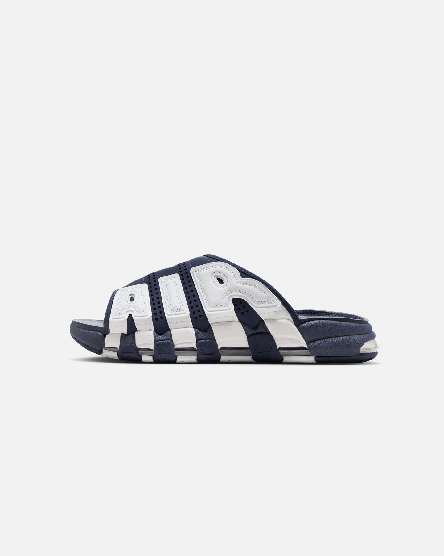 Nike Air More Uptempo Slides Midnight Navy、mySite、zt4zffjzw