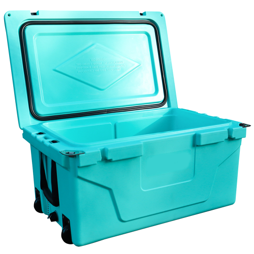 Hot Selling Blue color 65QT Outdoor cooler fish ice chest Box 2022 Popular Camping Cooler Box、、eastwooduniform