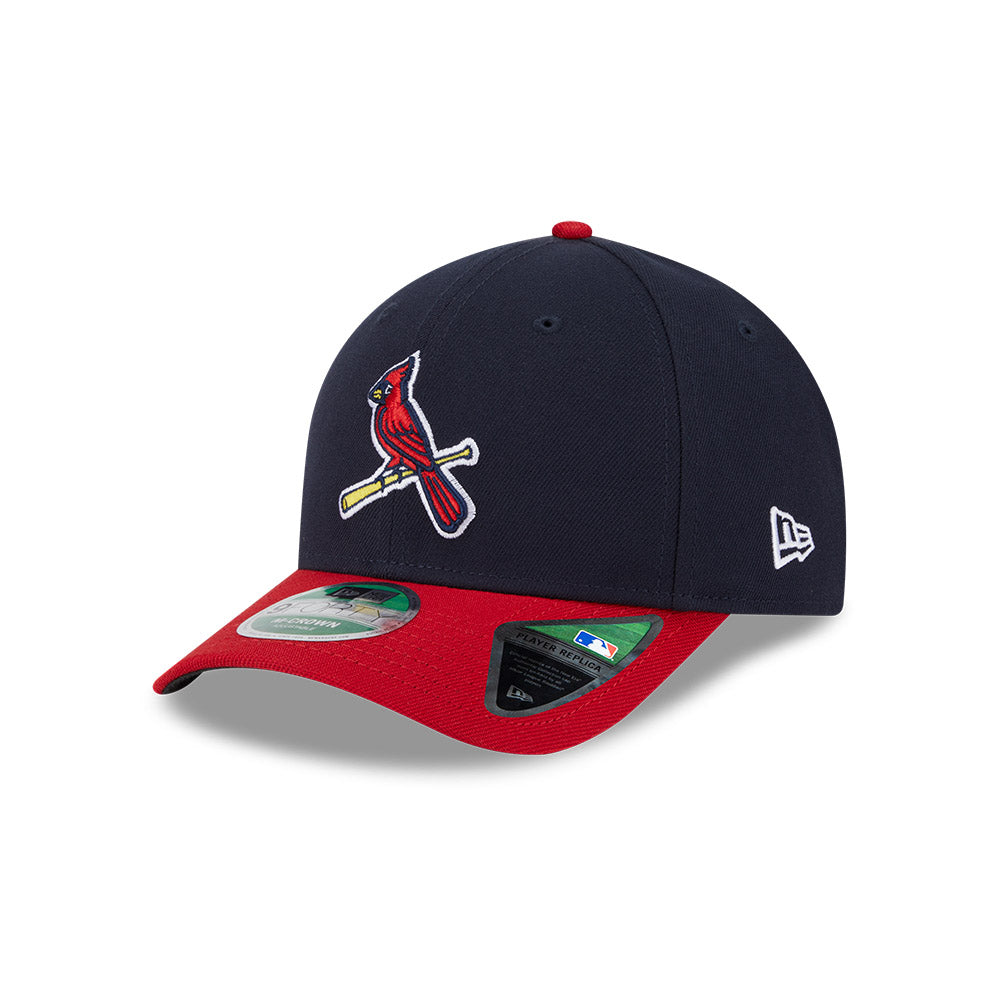St. Louis Cardinals New Era Navy/Red 9FORTY Alternate 2 M-Crown Player Replica Adjustable Hat、mySite、vikingsvslions