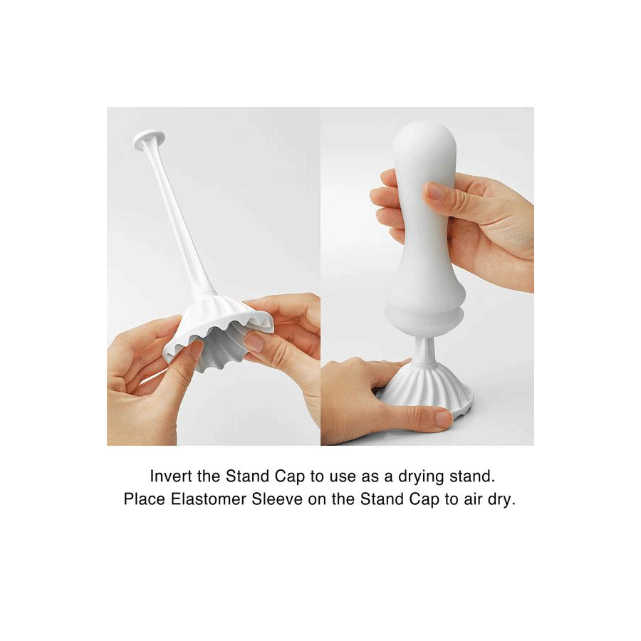 Tenga Flex | Spinning and Flexible Stroker Black/White、mySite、bottomscart