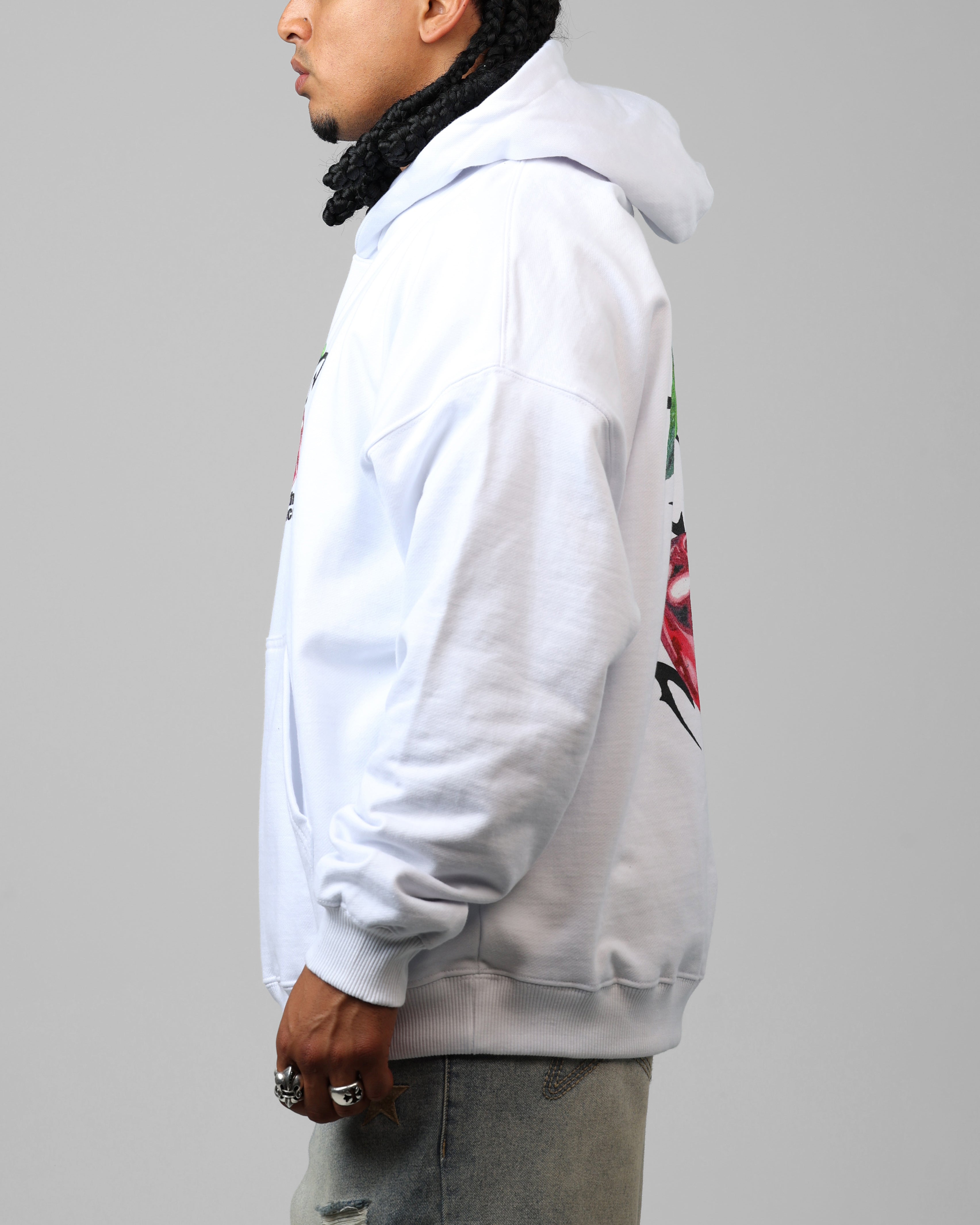 Loiter Cherry Pick Hoodie White、mySite、zt4zffjzw