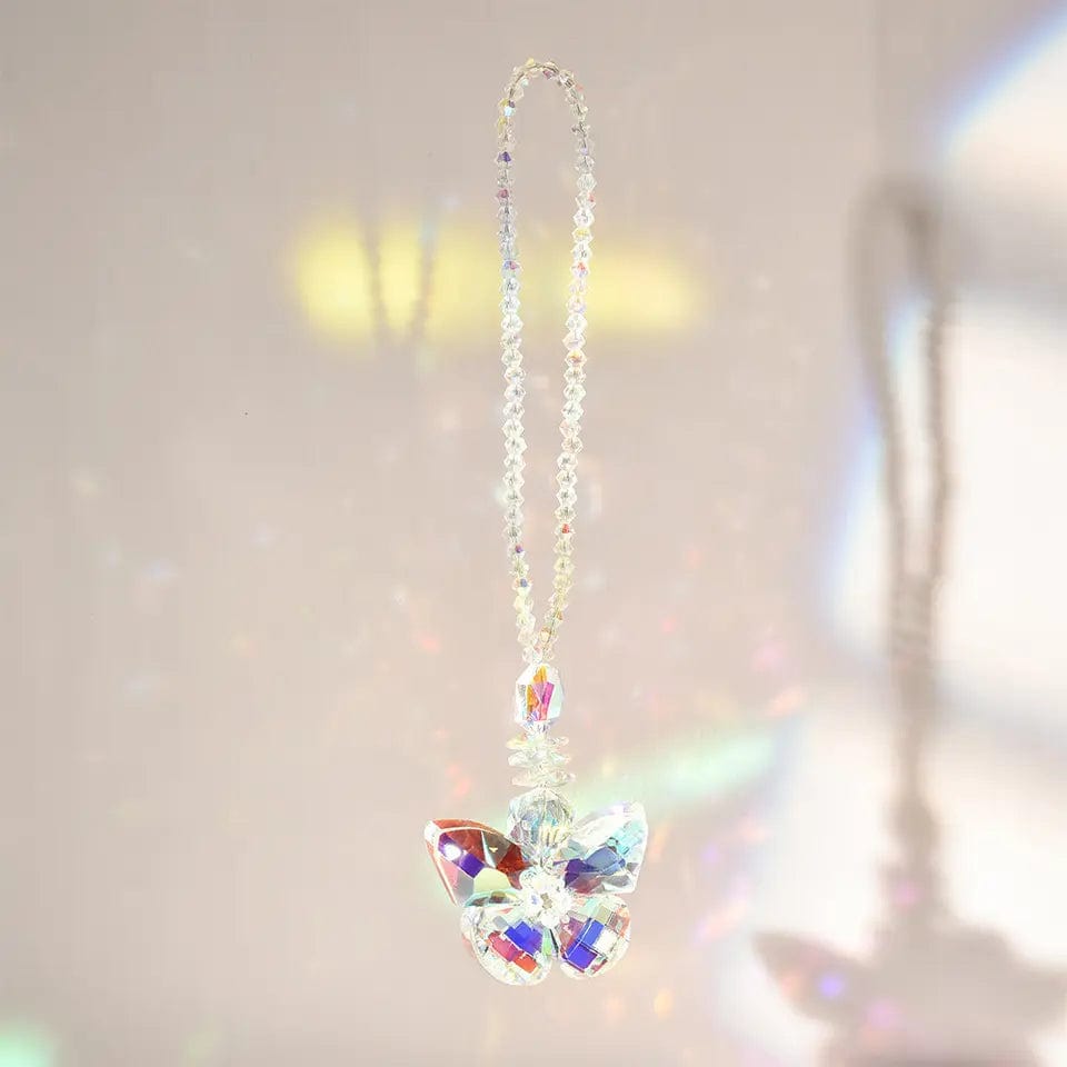 Crystal Butterfly Suncatchers Crystal Wristlet、mySite、g9winljtr